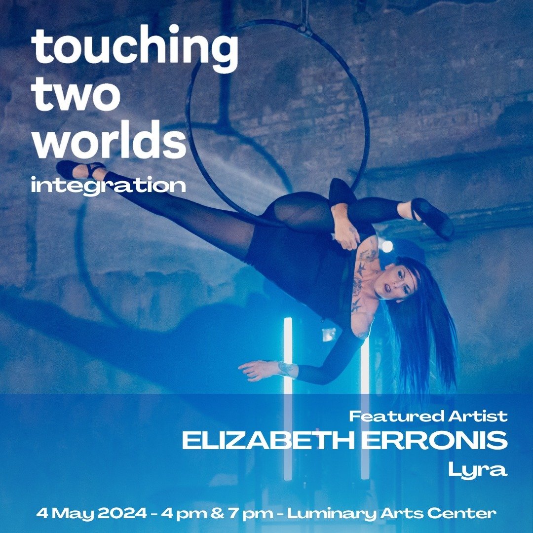 Introducing performer, Elizabeth Erronis!
I wrote about Elizabeth in my book, #touchingtwoworlds. 

Here's what I said about the important role that she's played in my life: 

&quot;One of my aerial teachers is a woman named Elizabeth. She is a balle