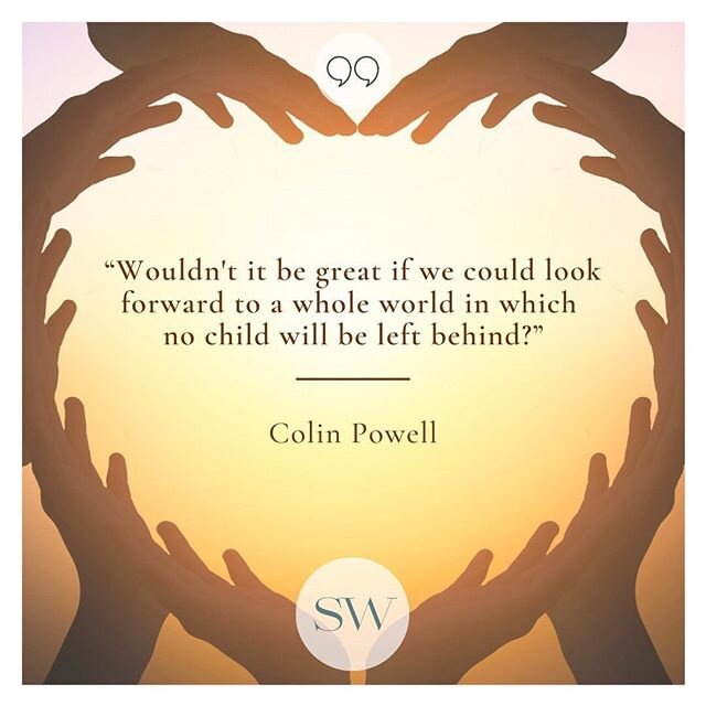 Children are our future. Listen to them. Hold them. Educate them. Learn from them. Honour them. Trust them.
⠀⠀⠀⠀⠀⠀⠀⠀⠀
#colinpowell
#behopeful
#bekind
#gratitude
#selfcare
#innerjourney
#strength
#nuture
#seasonedwomen
#thepowerofwomen