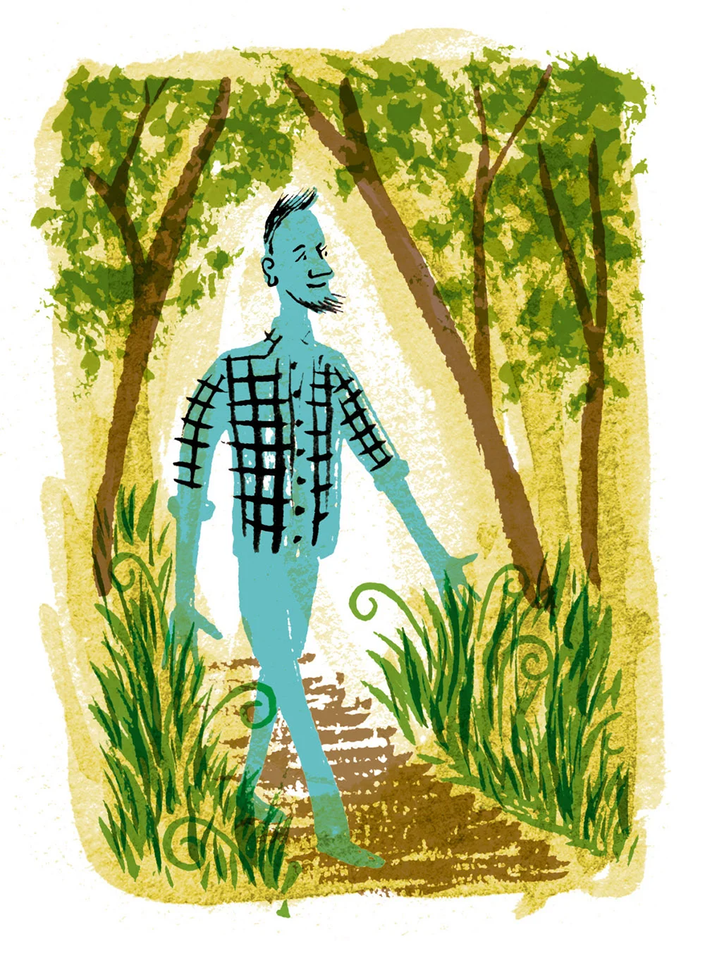 In to the wood