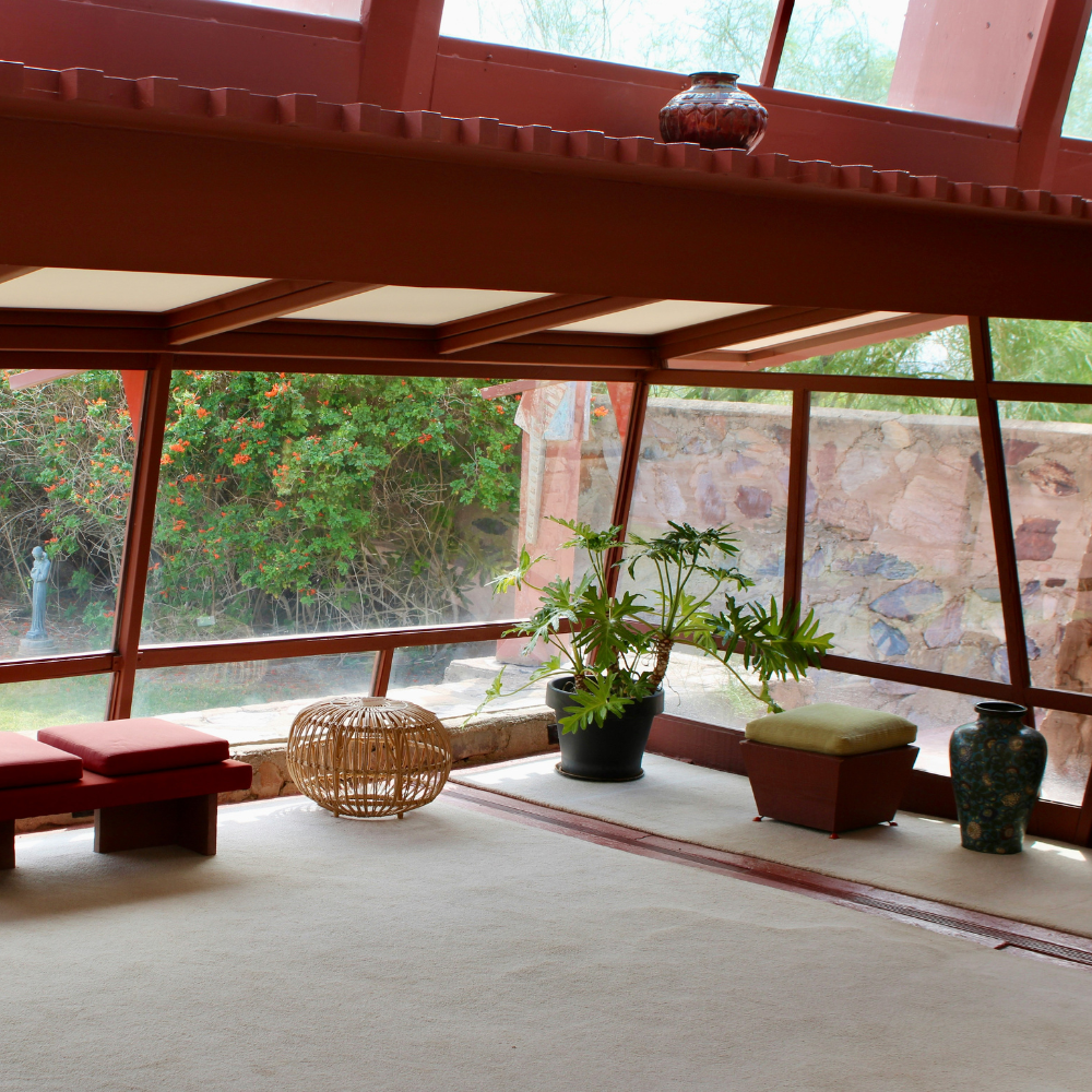 Taliesin West in Scottsdale Arizona Frank Lloyd Wright desert architecture landmark