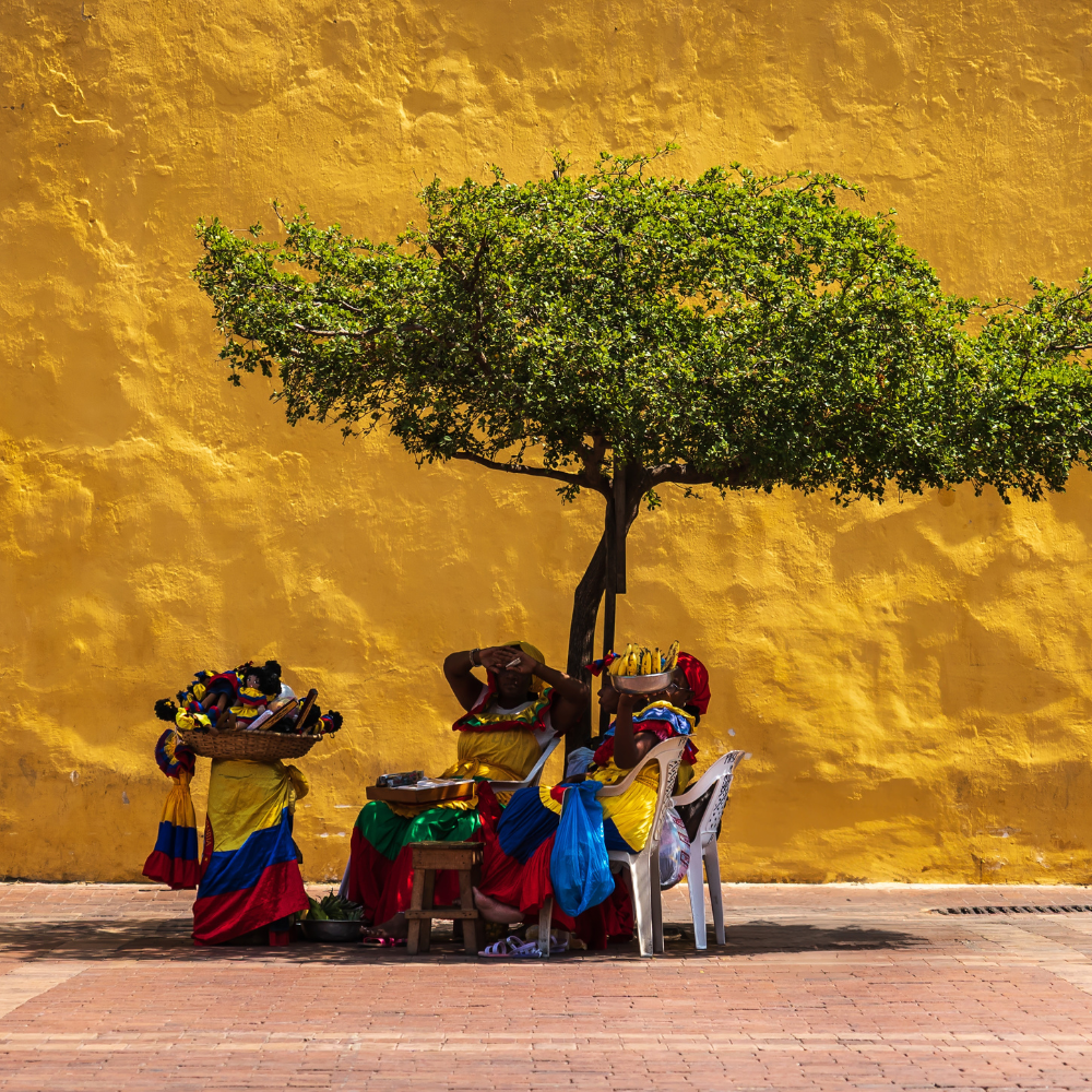 Colorful streets of Cartagena, a must-visit destination in March