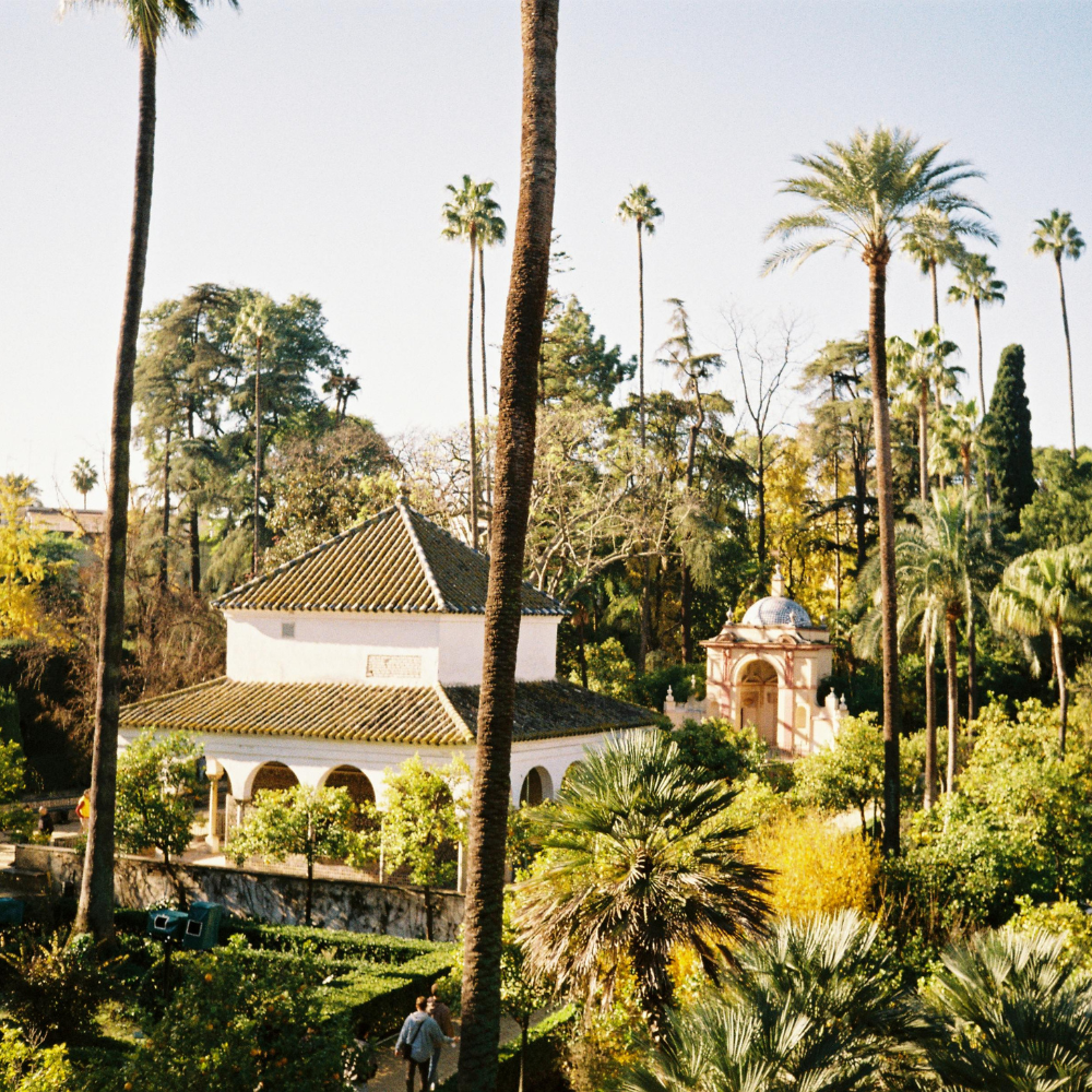 Plaza de España in Seville a stop along one of the best road trips in Europe.