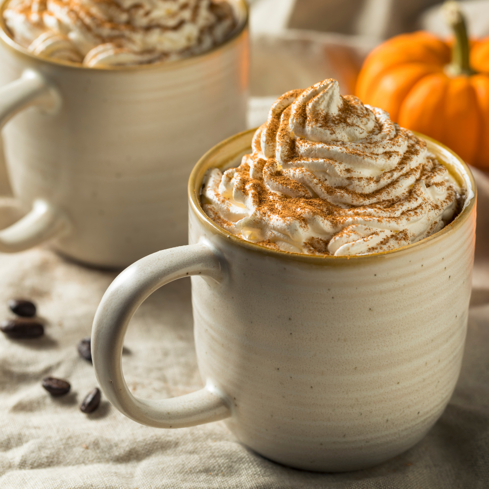 Pumpkin spice latte with a boozy twist, the perfect fall cocktail