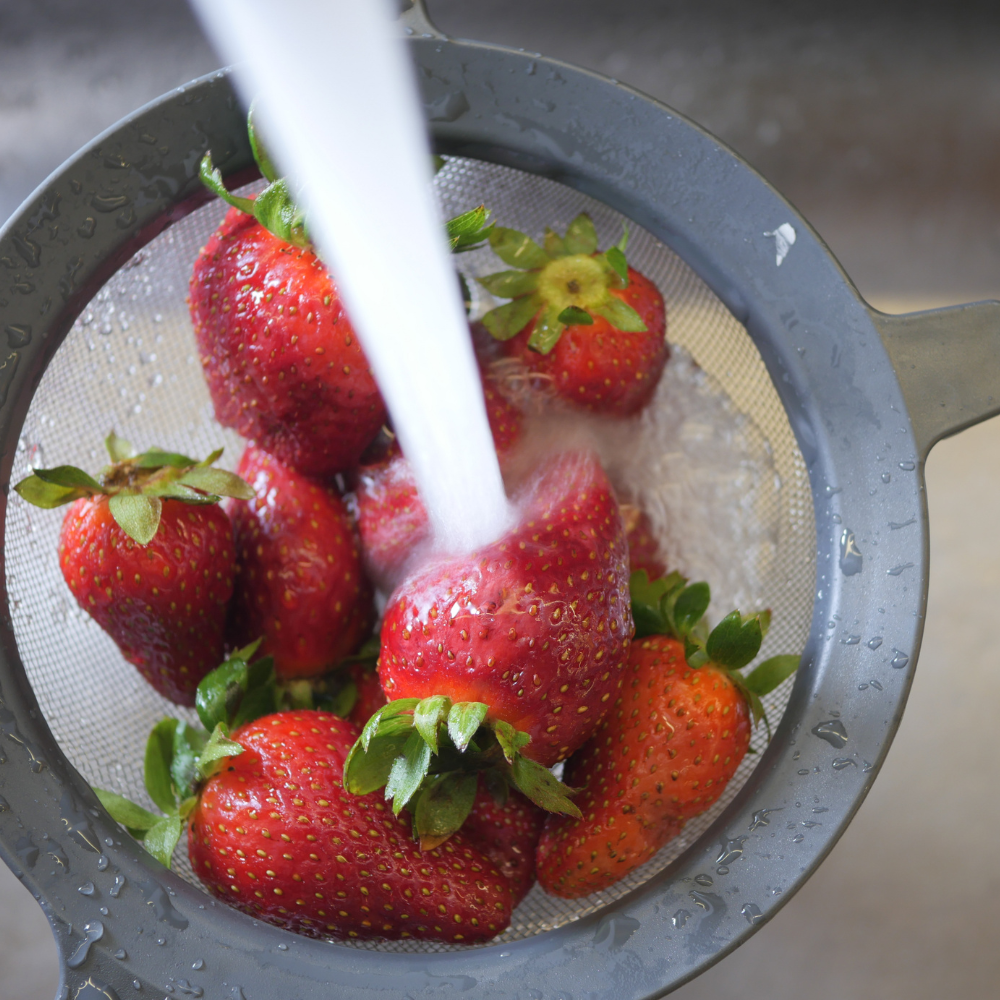 homemade strawberry syrup for matcha latte