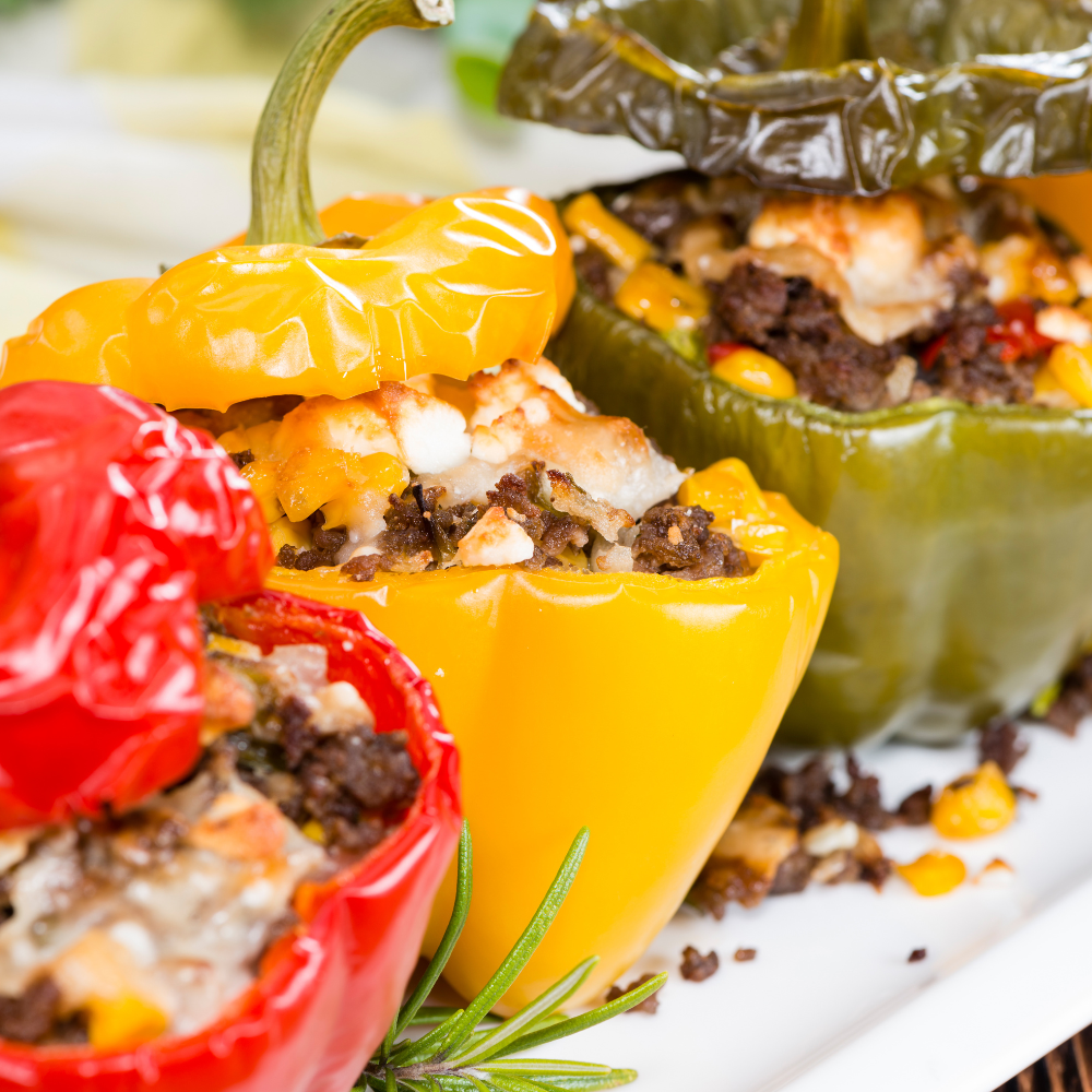 Easy Old Fashioned Stuffed Bell Peppers Recipe | PRANCIER