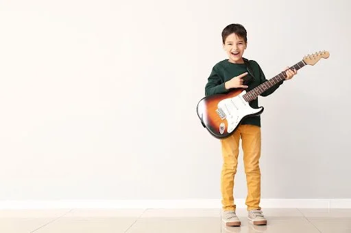 Electric Guitar for Kids; How Young is Too Young?