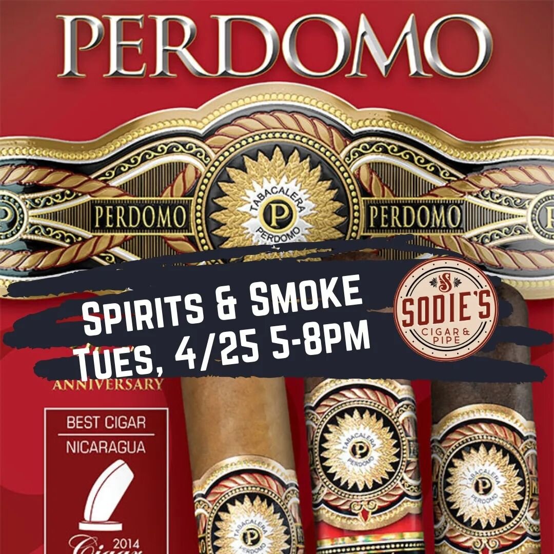 This Tuesday is our Spirits and Smoke pairing event. Purchase any two @perdomocigars from the humidor and enjoy them in the lounge with samples from @45thparallelspirits! 
.
.
.
#CigarPairings #Perdomo #Cigars #DrinkLocal #StillwaterMN #Minnesota #Tw