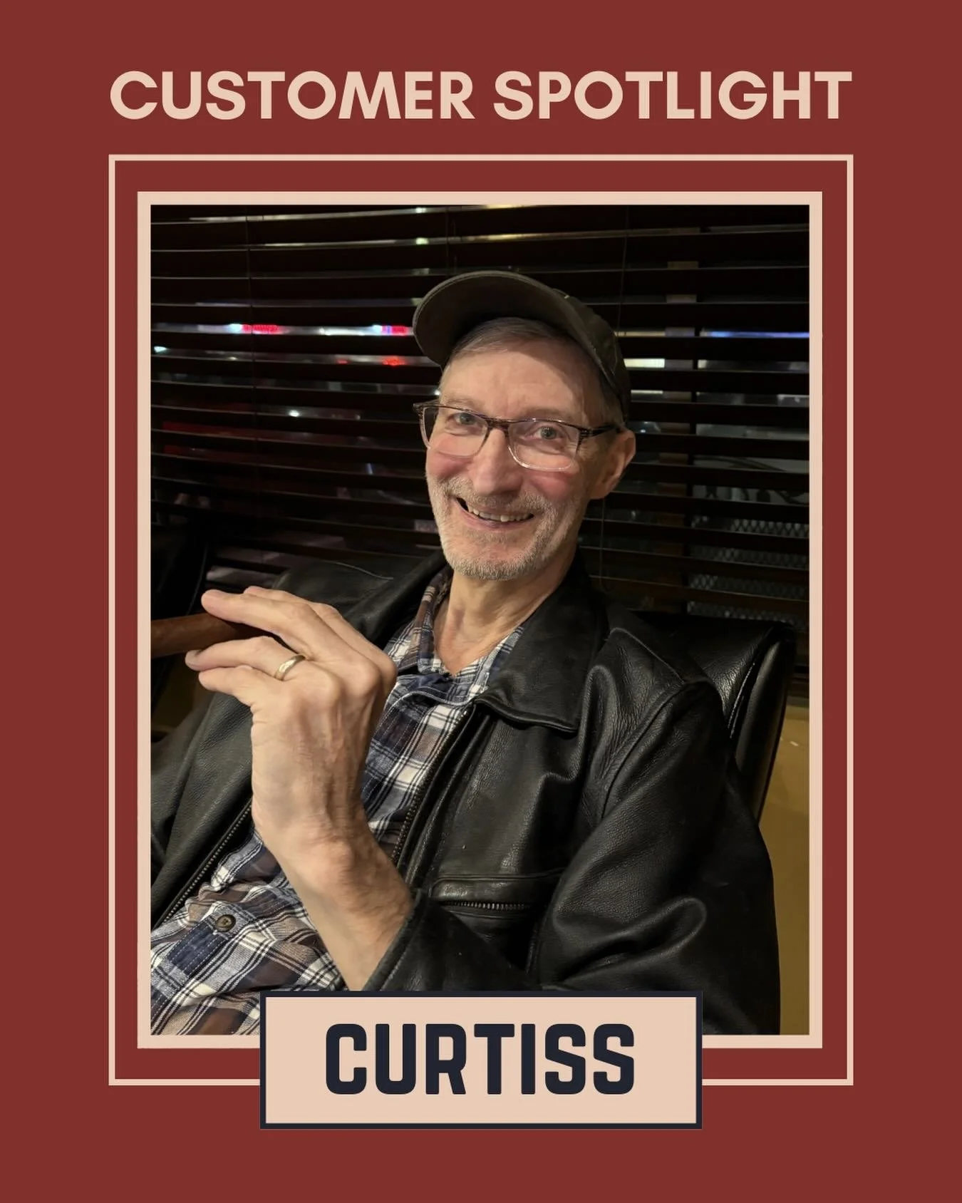 Say hello to Curtiss! He is the proud honoree of the Sodie&rsquo;s Customer Spotlight for February! He is recently retired from the financial services sector, so now he has more time for enjoying fine smoking.

Curtiss began smoking premium cigars ab