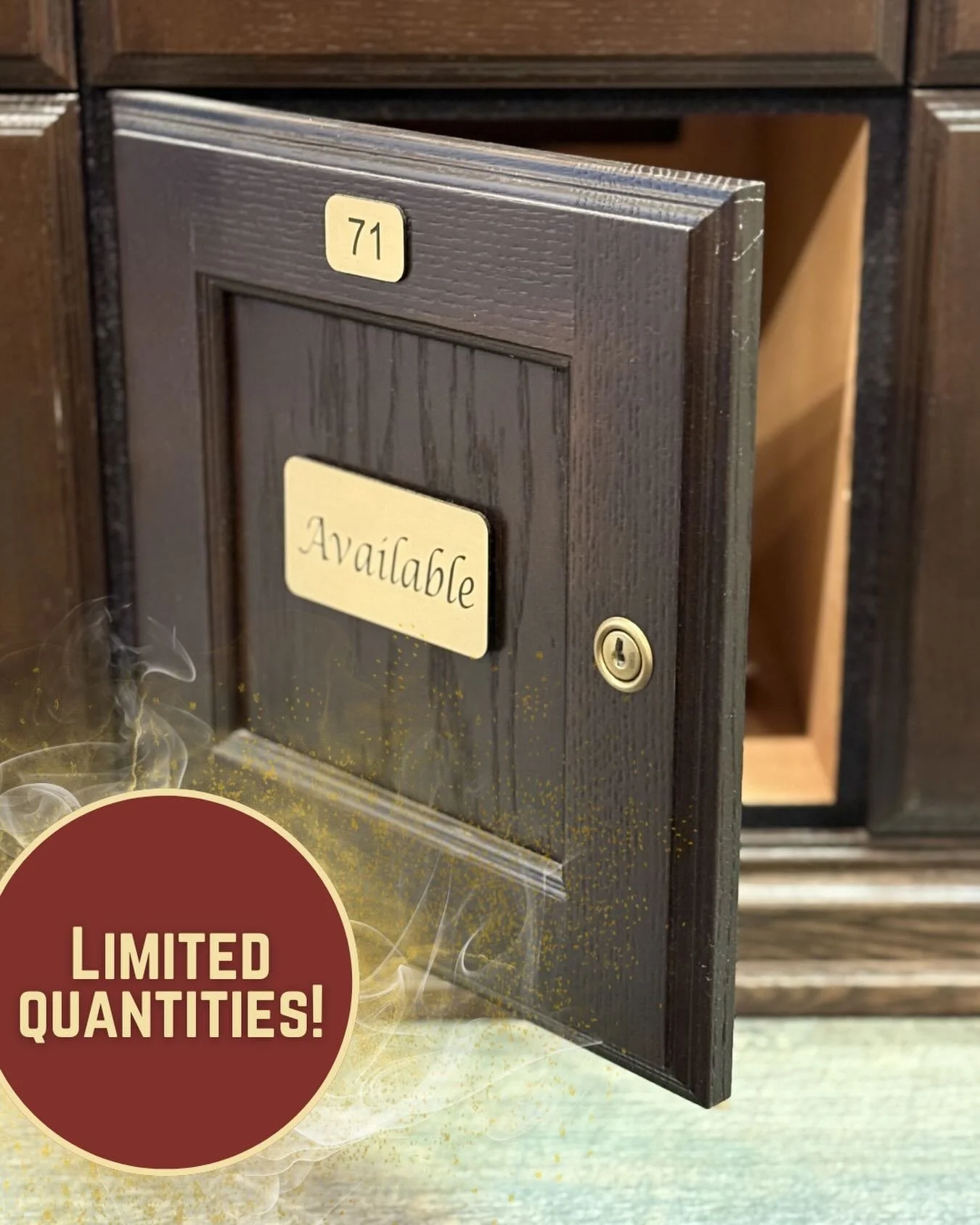 This Locker Could Have Your Name on it

We have a limited number of humidified lockers left, and we sold out in 2025!

This purchase comes with more than just a key to a locker. It also unlocks:

🔑 15% discount storewide now through the end of 2026
