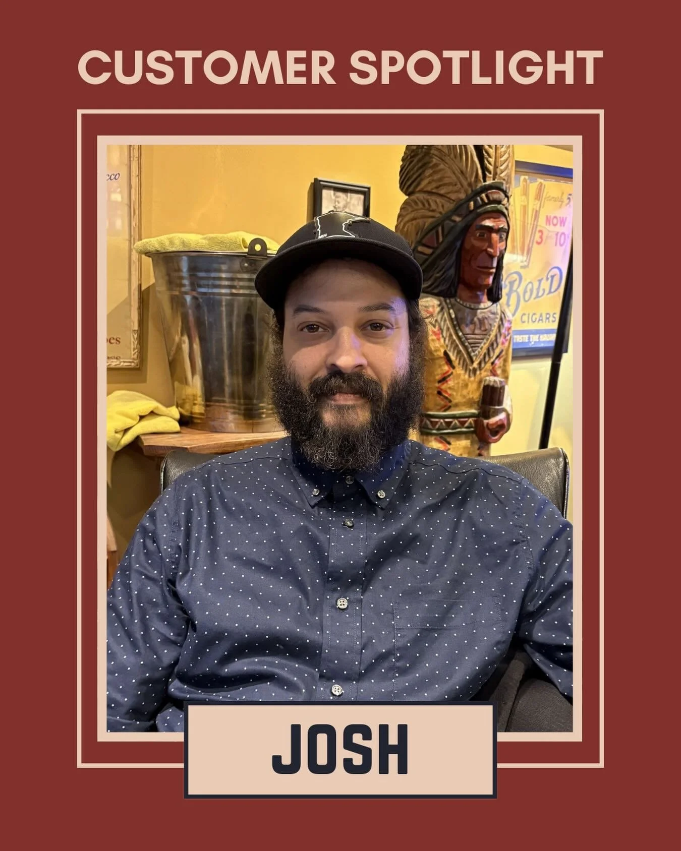For March, our Sodie&rsquo;s Customer Spotlight is shining on a very versatile smoker, Josh! His versatility is apparent when you see him effortlessly switch from cigar to pipe.

His preference for pipe tobacco is anything from Esoterica, and his go-