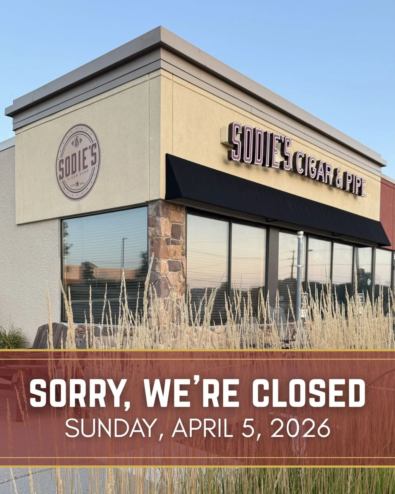 Sodie&rsquo;s will be closed on Sunday, April 5 so our staff can celebrate the holiday with their friends and family.

We will reopen with regular hours on Monday, April 6 at 10:00am.

We look forward to seeing you soon at Sodie&rsquo;s!

#StoreHours
