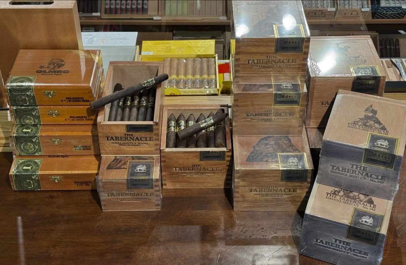 Something special has arrived at Sodie&rsquo;s!

Known for rare tobaccos and prized wrapper leaves, a variety of Tabernacle cigars have landed in the shop - and they are only available while supplies last.

💨 CT Broadleaf
💨 Havana Seed CT - No. 142