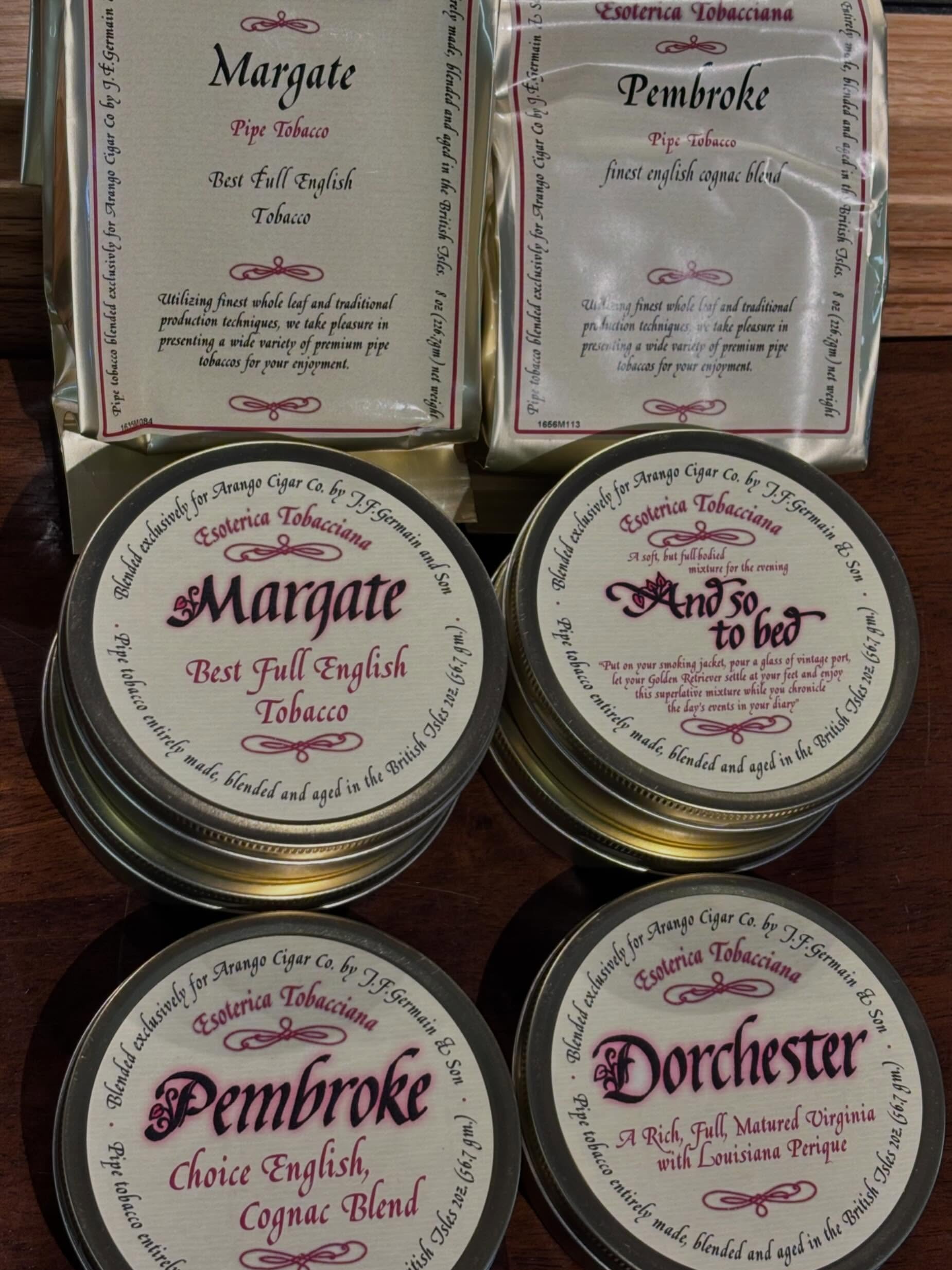The rare restocks continue! 

Esoterica tobacco has made the trip from the British Isles to Sodie&rsquo;s in limited quantities: 

💨 Margate
💨 Pembroke
💨 Dorchester
💨 And So To Bed

Snag yours before they&rsquo;re gone - we&rsquo;ll see you at So