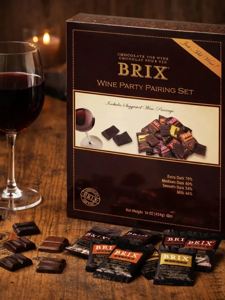 Brix Bites Wine Party Gift Set  16 oz