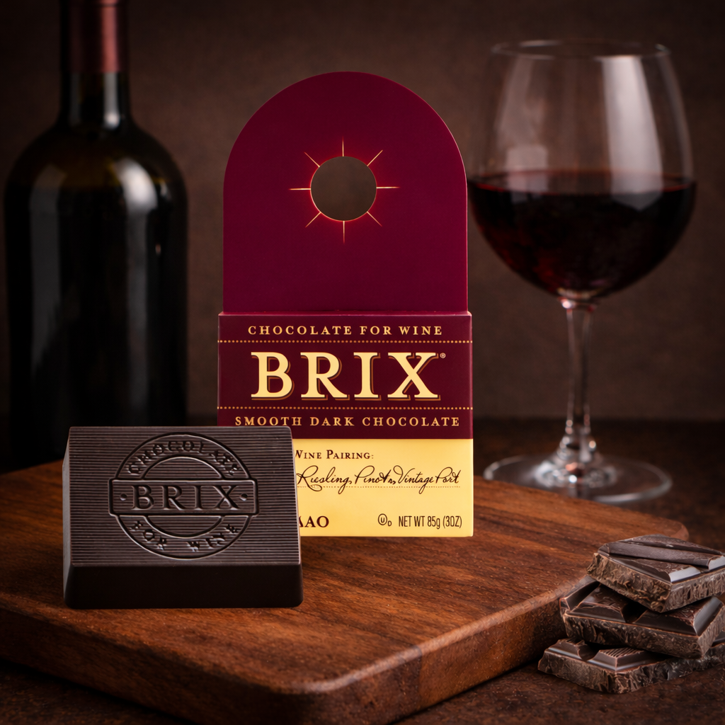 (3-Pack) Smooth Dark Chocolate Bottle Topper 3oz