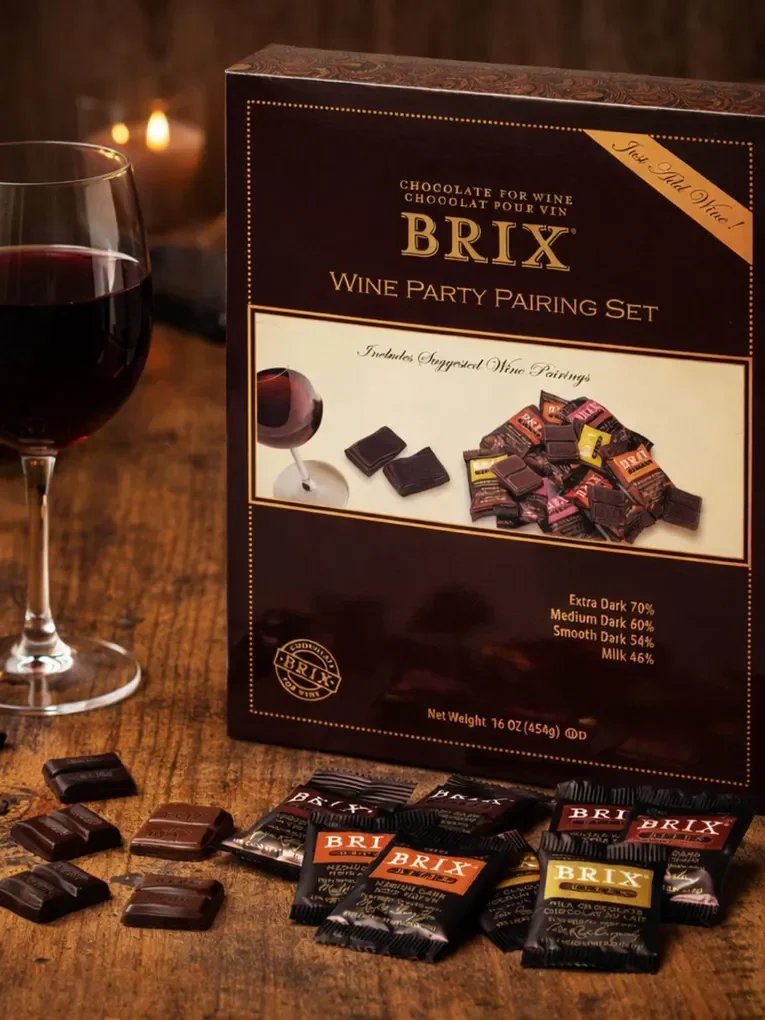 Brix Bites Wine Party Gift Set  16 oz