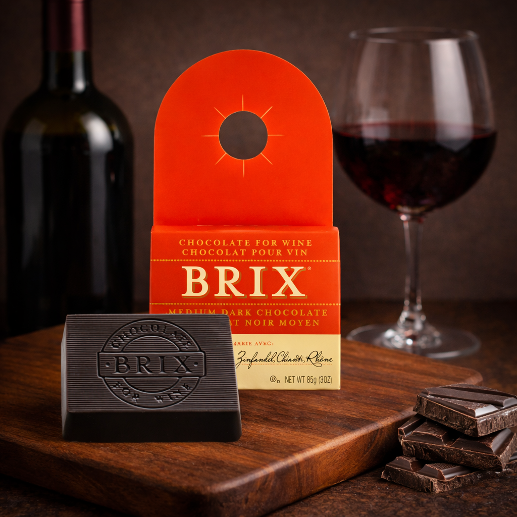 (3-Pack) Medium Dark Chocolate Bottle Topper 3oz