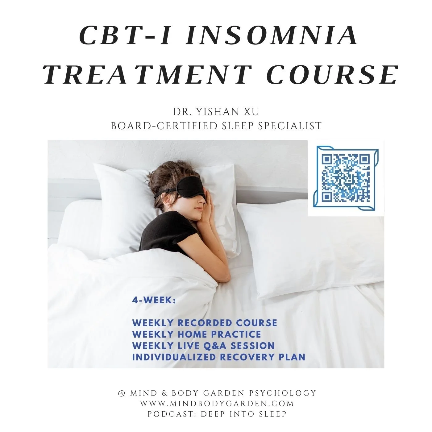 English CBT-I Insomnia Treatment Course