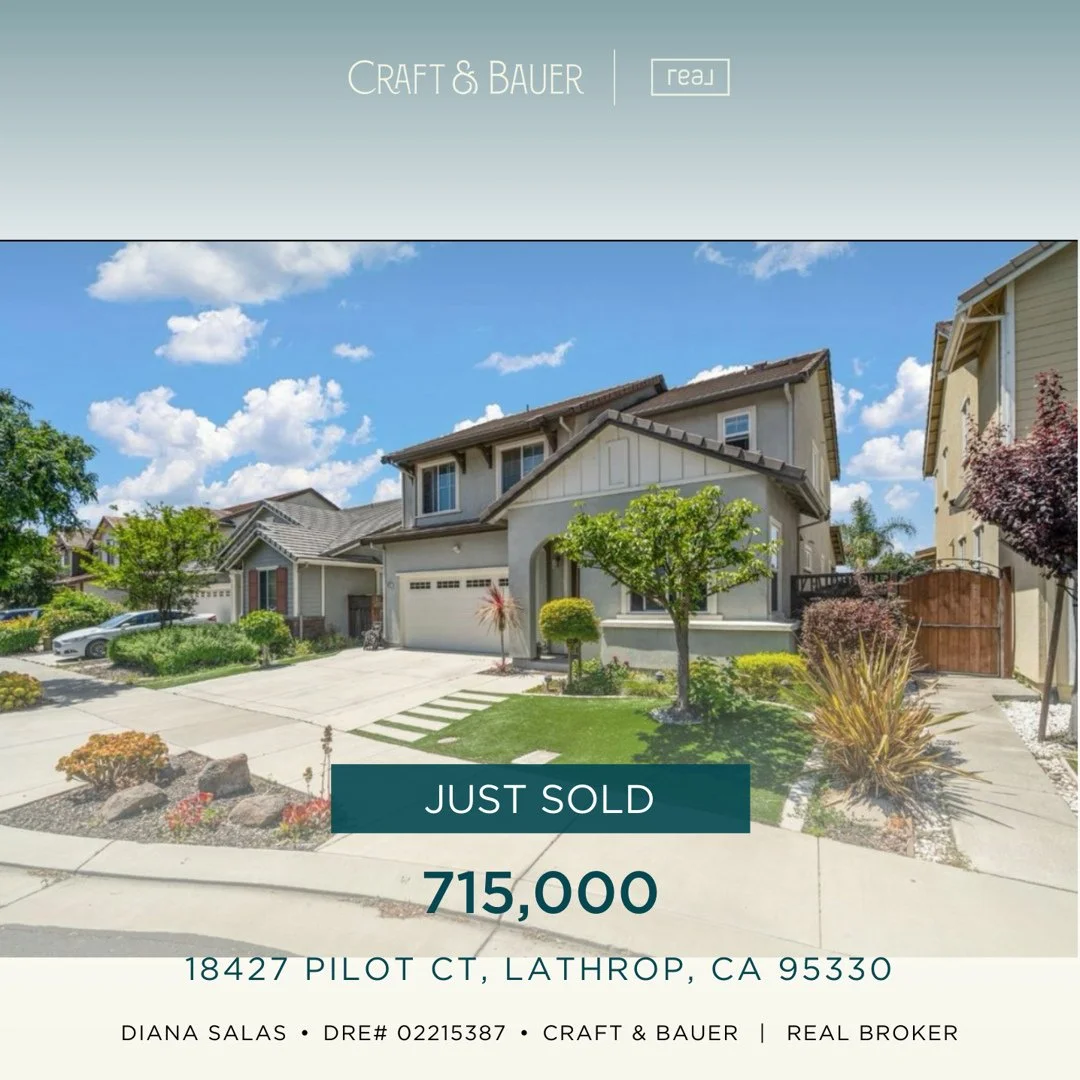 JUST SOLD 👉 Congratulations to the new owners of this stunning 4-bedroom home complete with a backyard oasis!⁠
⁠
🏡 18427 Pilot Court⁠
📍 Lathrop, CA⁠
💰 $715,000⁠
⁠
Located in the award-winning River Islands community, residents enjoy access to top