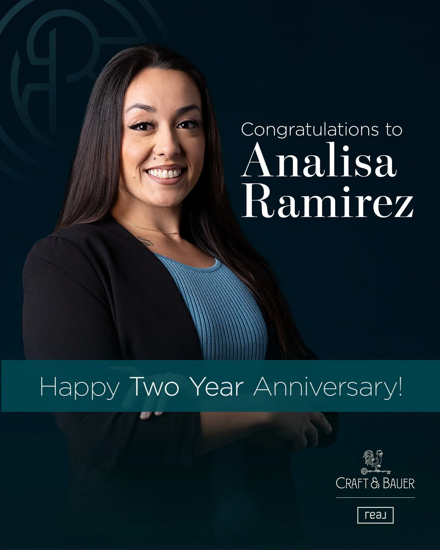 Happy 2-Year Craft &amp; Bauerversary to our Estate Agent Analisa Ramirez! ⁠
⁠
Born in Castro Valley and raised in Ripon, Analisa proudly serves both the Central Valley and Bay Area. With a decade of experience in the dental field before real estate,
