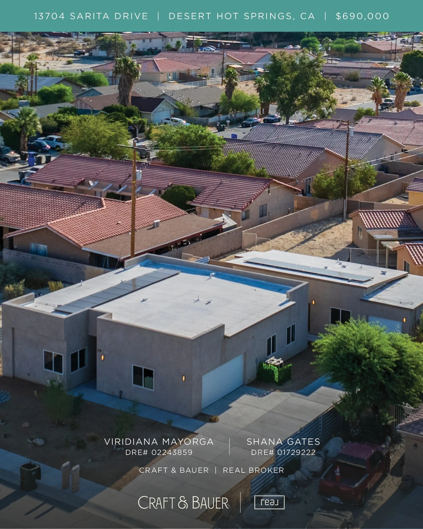 JUST LISTED 👉 Experience modern desert living in this stunning 2024 newly built corner-lot home, perfectly designed for comfort, flexibility, and energy efficiency.⁠
⁠
🏡 13704 Sarita Drive⁠
📍 Desert Hot Springs, CA⁠
💰 $690,000⁠
⁠
Located just min