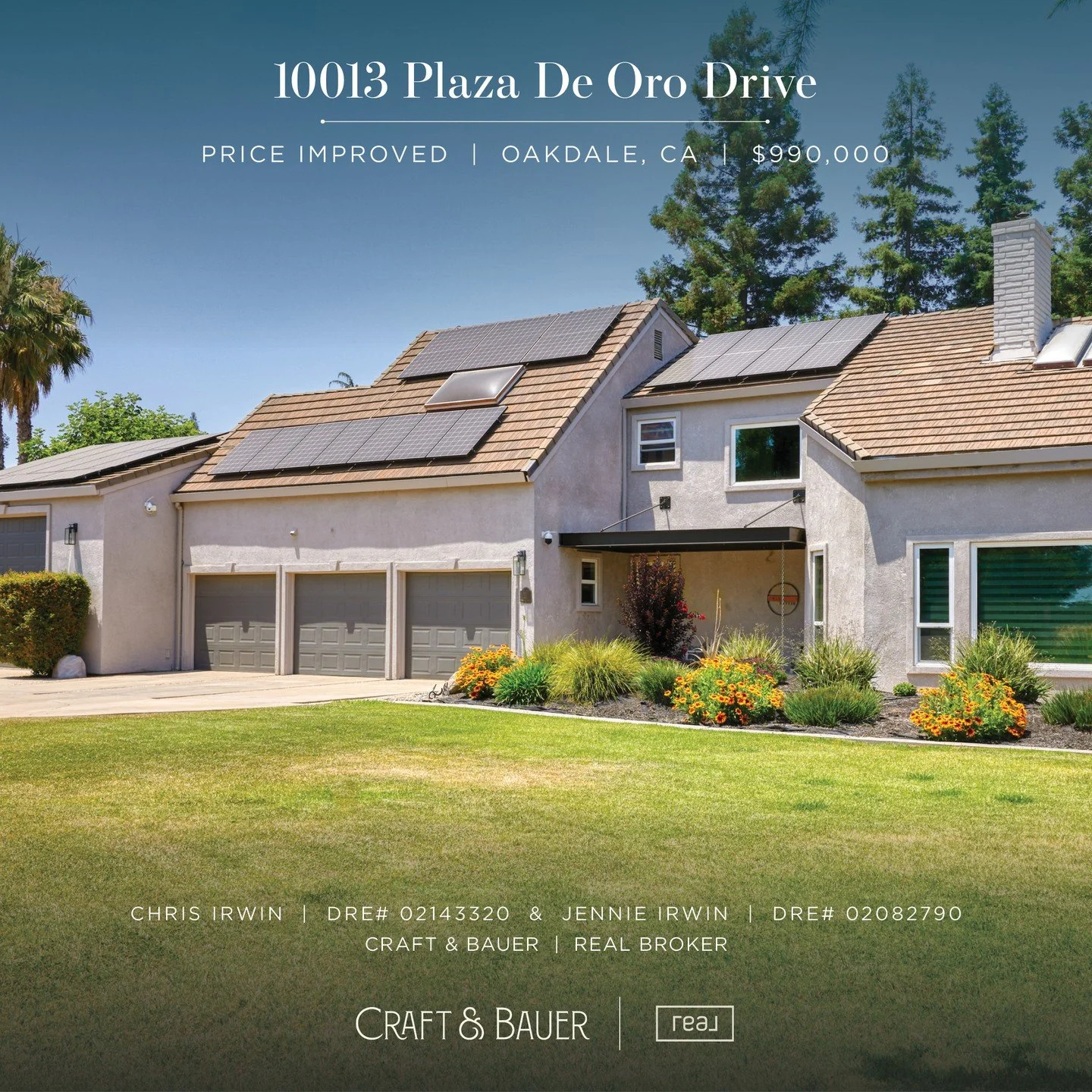 Welcome Home to Deo Gloria Estates! Nestled in the heart of East Oakdale just moments from the prestigious Oakdale Golf &amp; Country Club&mdash;this beautifully maintained home awaits!⁠
⁠
🏡 10013 Plaza De Oro Drive⁠
📍 Oakdale, CA⁠
💰 $990,000⁠
⁠
S