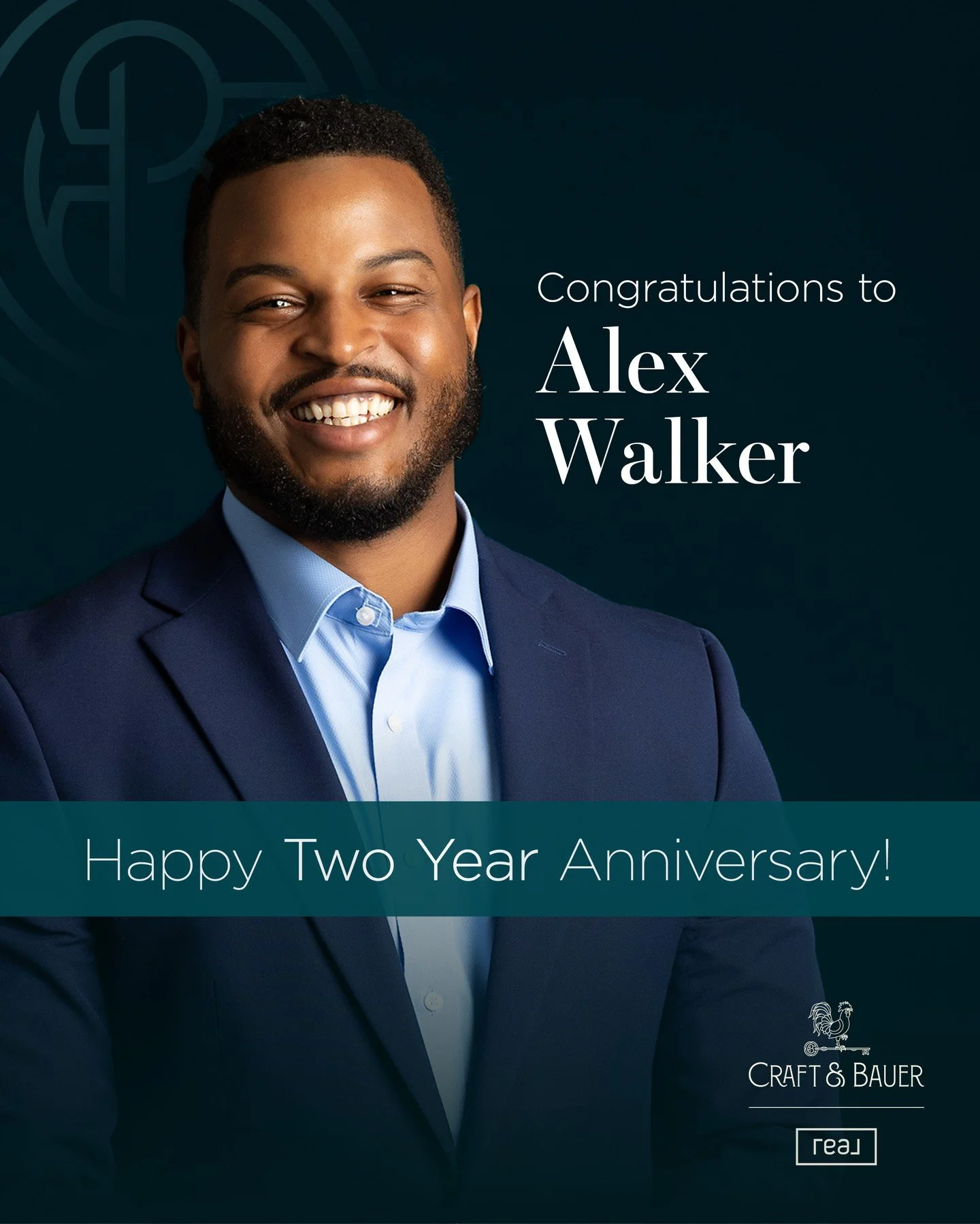 We&rsquo;re thrilled to celebrate Alex Walker, Estate Agent with Craft &amp; Bauer | Real Broker, for two years of excellence and impact in the Central Valley real estate community.⁠
⁠
Throughout his career, Alex has built a reputation for his resour