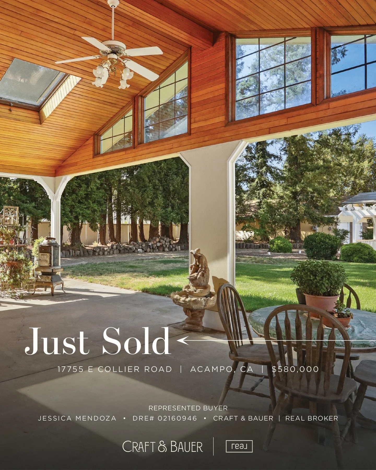 JUST SOLD ✨️ Congratulations to the new owners of this charming country retreat in Acampo!⁠
⁠
🏡 17755 E Collier Road ⁠
📍 Acampo, CA⁠
💰 $580,000⁠
⁠
This rural gem offered the perfect blend of comfort, space, and potential. With its inviting covered
