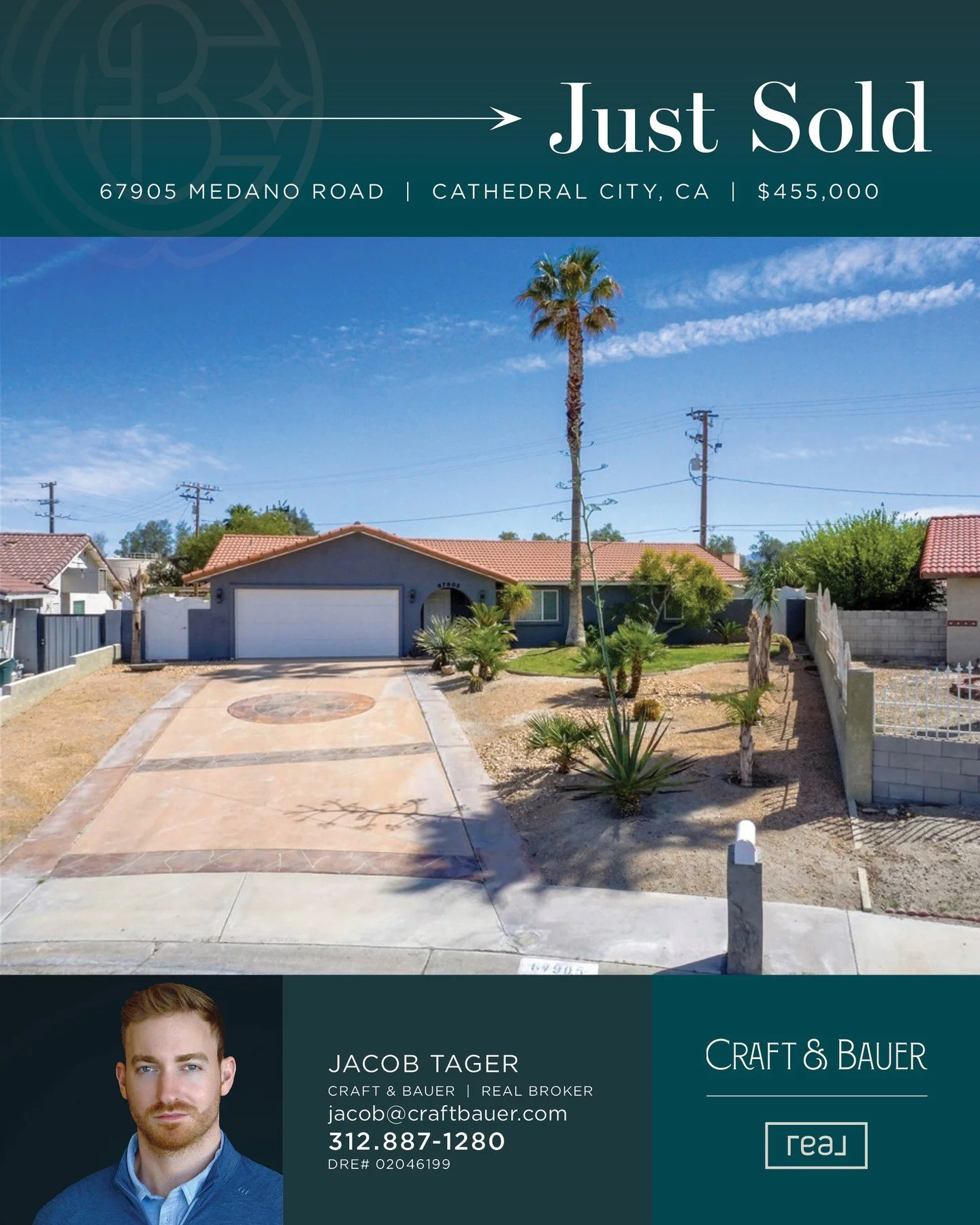 JUST SOLD ✨️ Congratulations to the new owners of this lovely 3-bedroom home!⁠
⁠
🏡 67905 Medano Road ⁠
📍 Cathedral City, CA⁠
💰 $455,000⁠
⁠
Situated on an expansive lot, this beautifully updated home offers a rare opportunity to design the ultimate