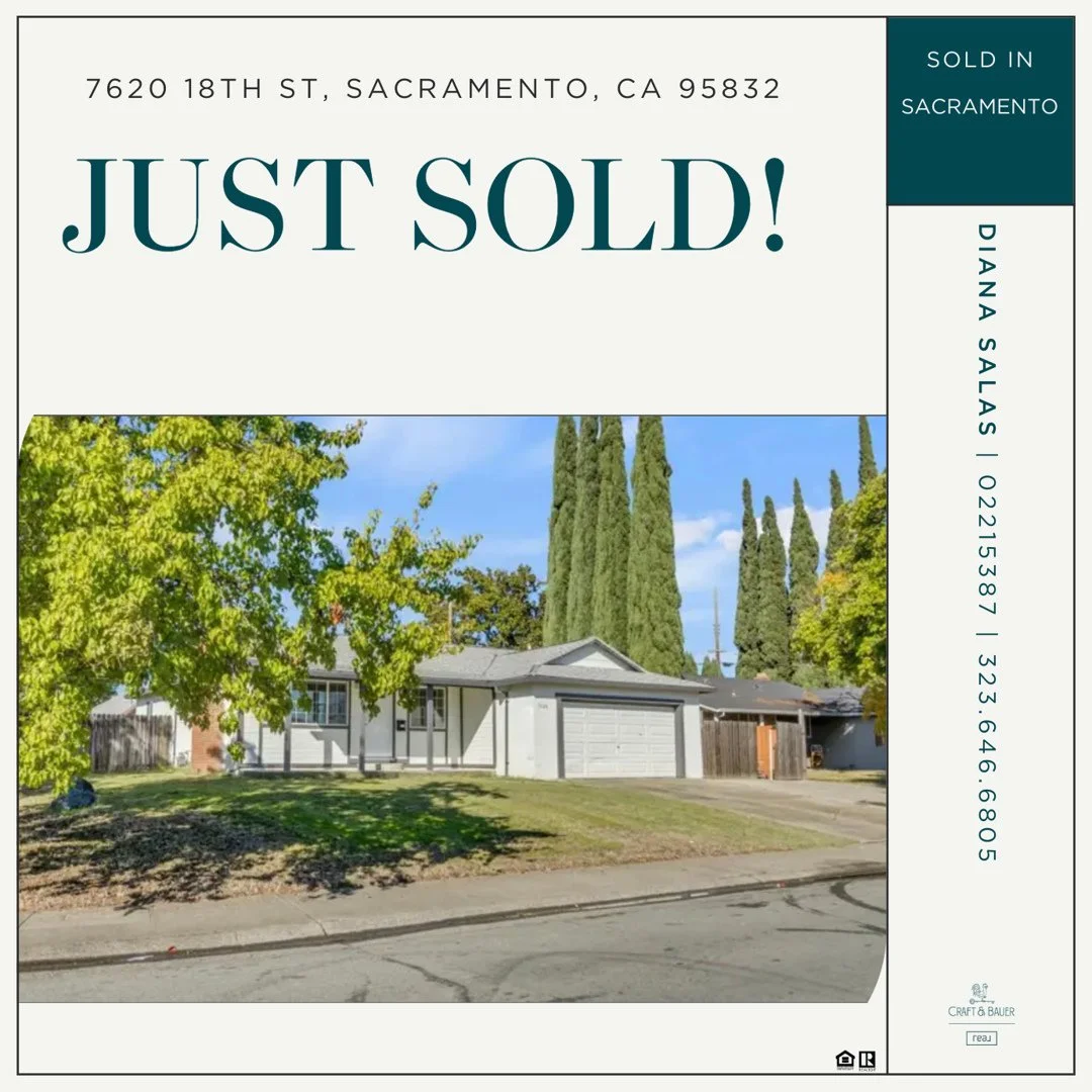 JUST SOLD 🎉 Congratulations to the new owners of this beautifully remodeled South Sacramento home!⁠
⁠
🏡 7620 18th Street⁠
📍 Sacramento, CA⁠
💰 $420,000⁠
⁠
This fully updated home sits on a generous near&ndash;&frac14; acre lot and offers convenien