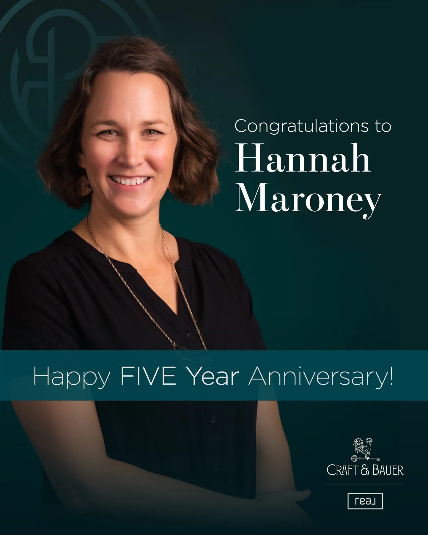Happy 5-Year Craft &amp; Bauerversary to our Estate Director, Hannah Maroney!⁠
⁠
A Flagstaff native, Hannah transitioned from Special Education into real estate, where she continues her passion for helping families find the right place to thrive. Wit