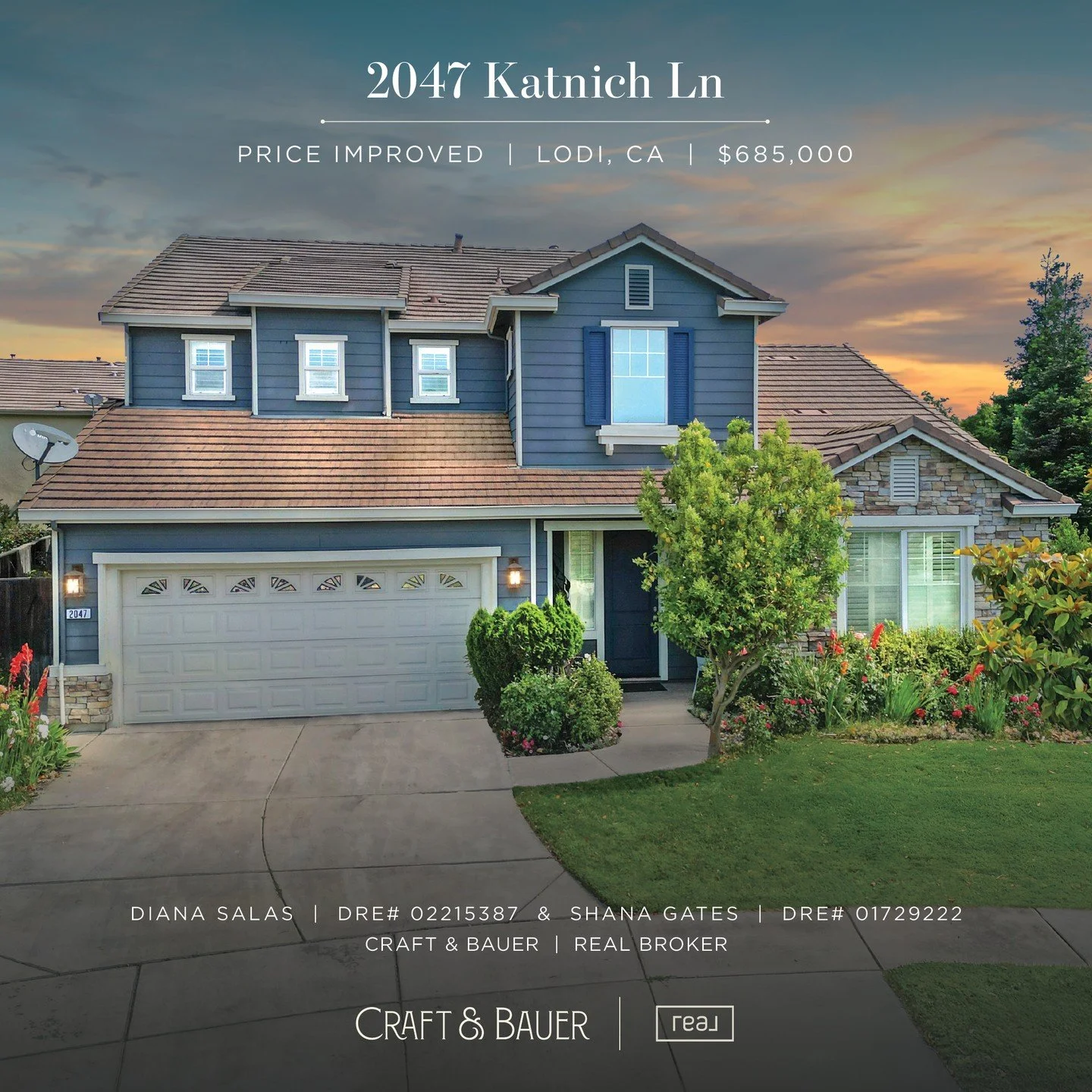 PRICE IMPROVED 👉 Discover comfort, space, and style in this beautifully maintained 2-story home, ideally located in the heart of Lodi.⁠
⁠
🏡 2047 Katnich Lane⁠
📍 Lodi, CA⁠
💰 $685,000⁠
⁠
Situated on an oversized lot, this property boasts tasteful u