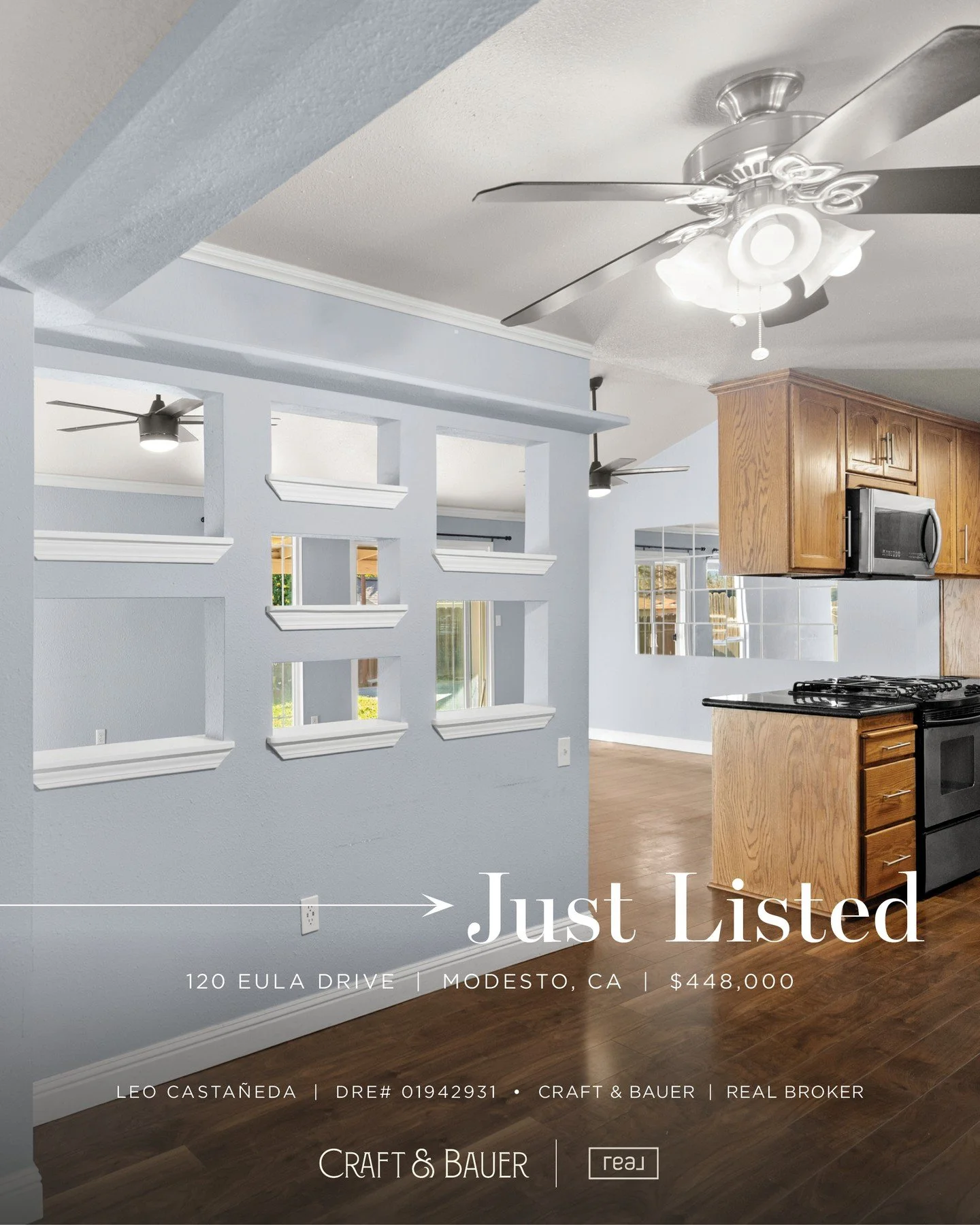 JUST LISTED 👉 A charming single-story home positioned on a desirable corner lot in an established Modesto neighborhood!⁠
⁠
🏡 120 Eula Drive⁠
📍 Modesto, CA⁠
💰 $448,000⁠
⁠
The expansive backyard offers ample space to relax, garden, entertain, or cr