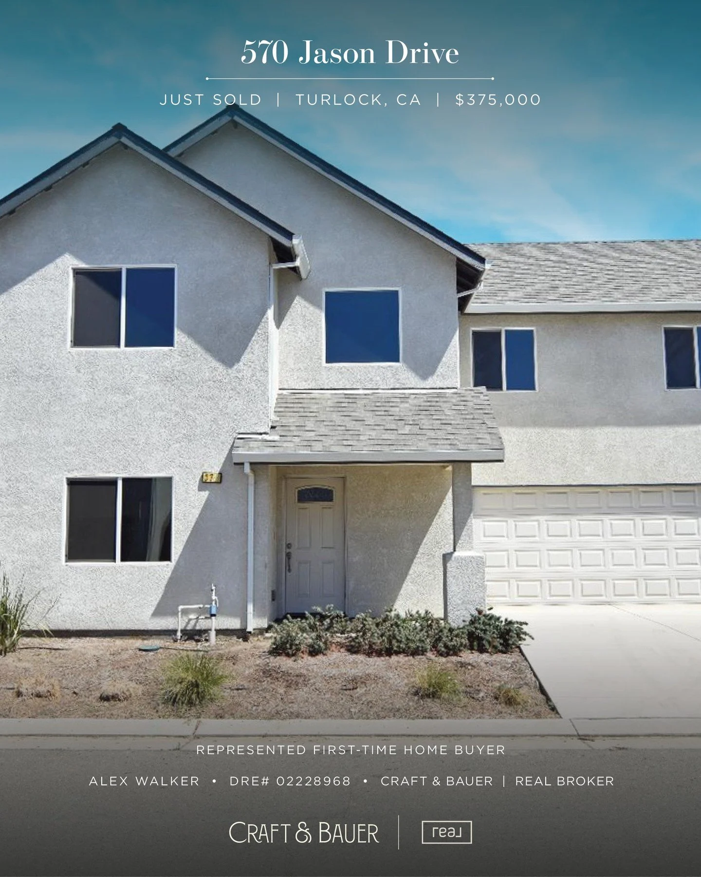 JUST SOLD ✨️ Congratulations to the new owners of this beautiful 4-bedroom home! ⁠
⁠
🏡 570 Jason Drive⁠
📍 Turlock, CA⁠
💰 $375,000⁠
⁠
Complete with modern touches and conveniently located near schools, parks, shopping, dining, and with easy access 