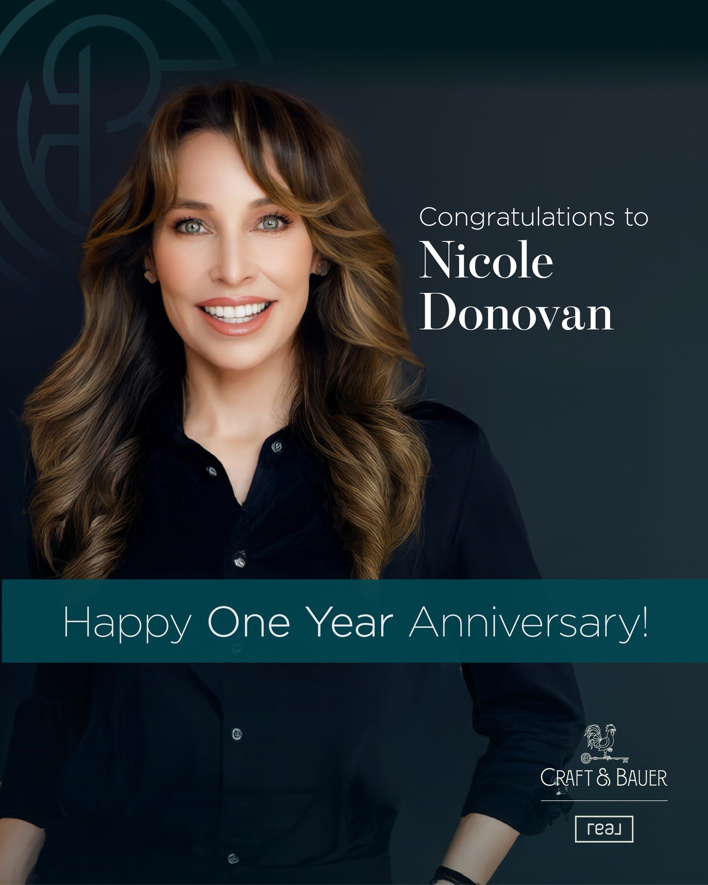 Happy 1-year Craft &amp; Bauerversary to our Estate Agent Nicole Donovan. 🎉⁠
⁠
This past year, Nicole has continued to redefine luxury real estate across Indian Wells, Toscana Country Club, Rancho Mirage, Palm Desert, and La Quinta &mdash; blending 