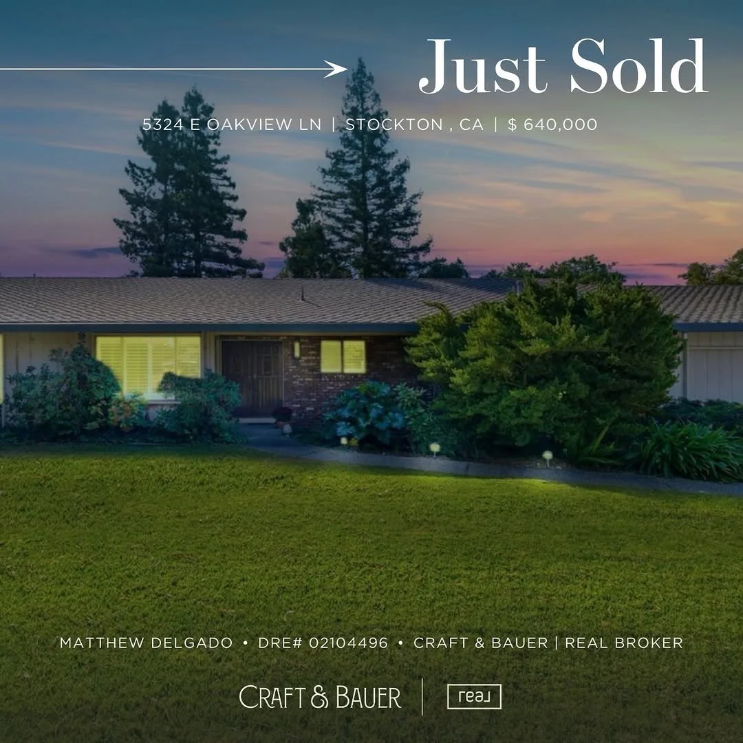 JUST SOLD 🎉 Congratulations to the new owners of this charming 3-bedroom home nestled on nearly a half-acre!⁠
⁠
🏡 5324 E Oakview Lane⁠
📍 Stockton, CA⁠
💰 $640,000⁠
⁠
Beautifully landscaped with mature trees, a built-in pool and spa, oversized driv