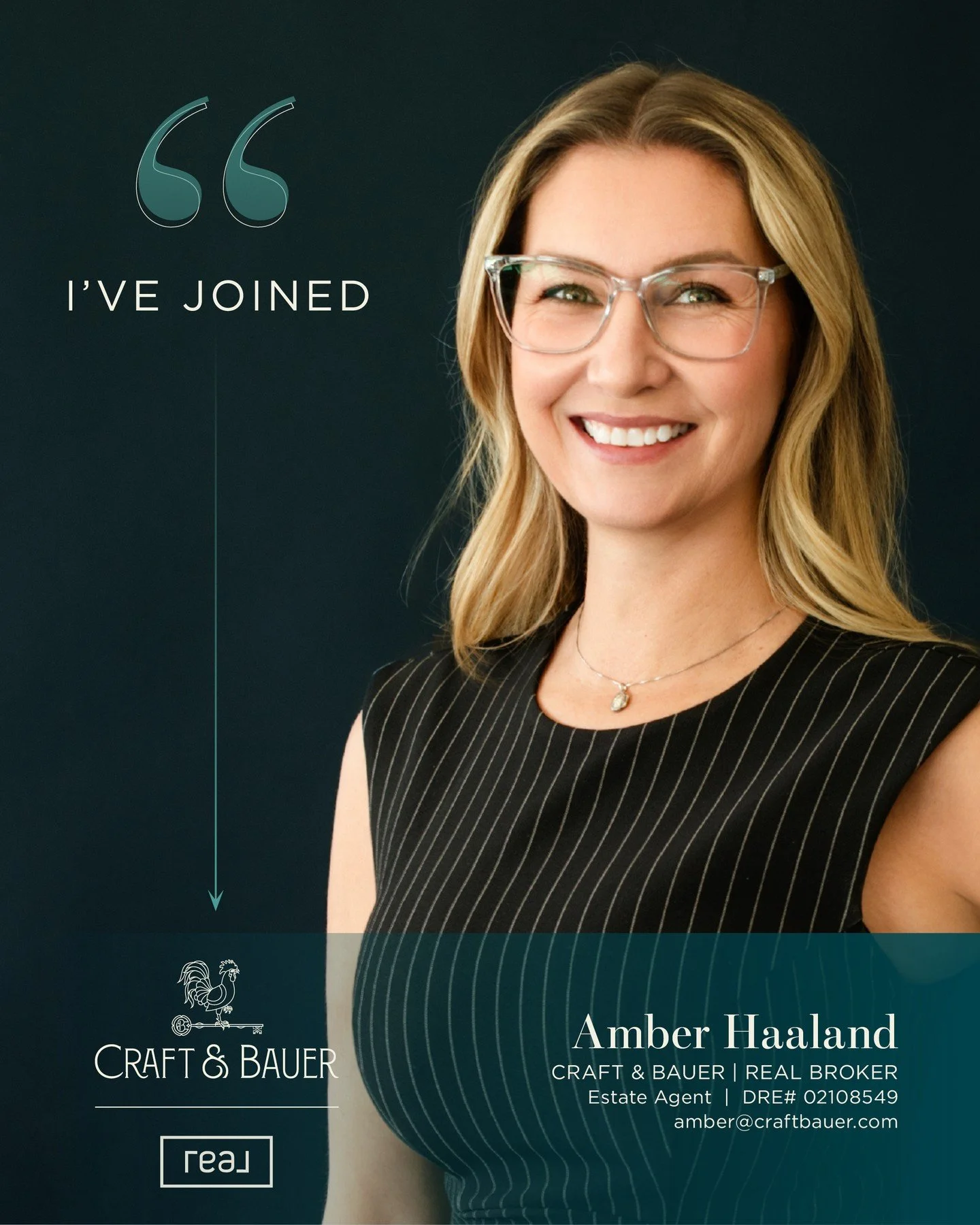 Please join us in welcoming Amber Haaland to @craftbauer as Estate Agent, and the latest member of our Coachella Valley region 🎉⁠ ⁠
⁠
A Diamond Award winner and ranked among the top 1% of agents nationally, she has built her reputation on a foundati