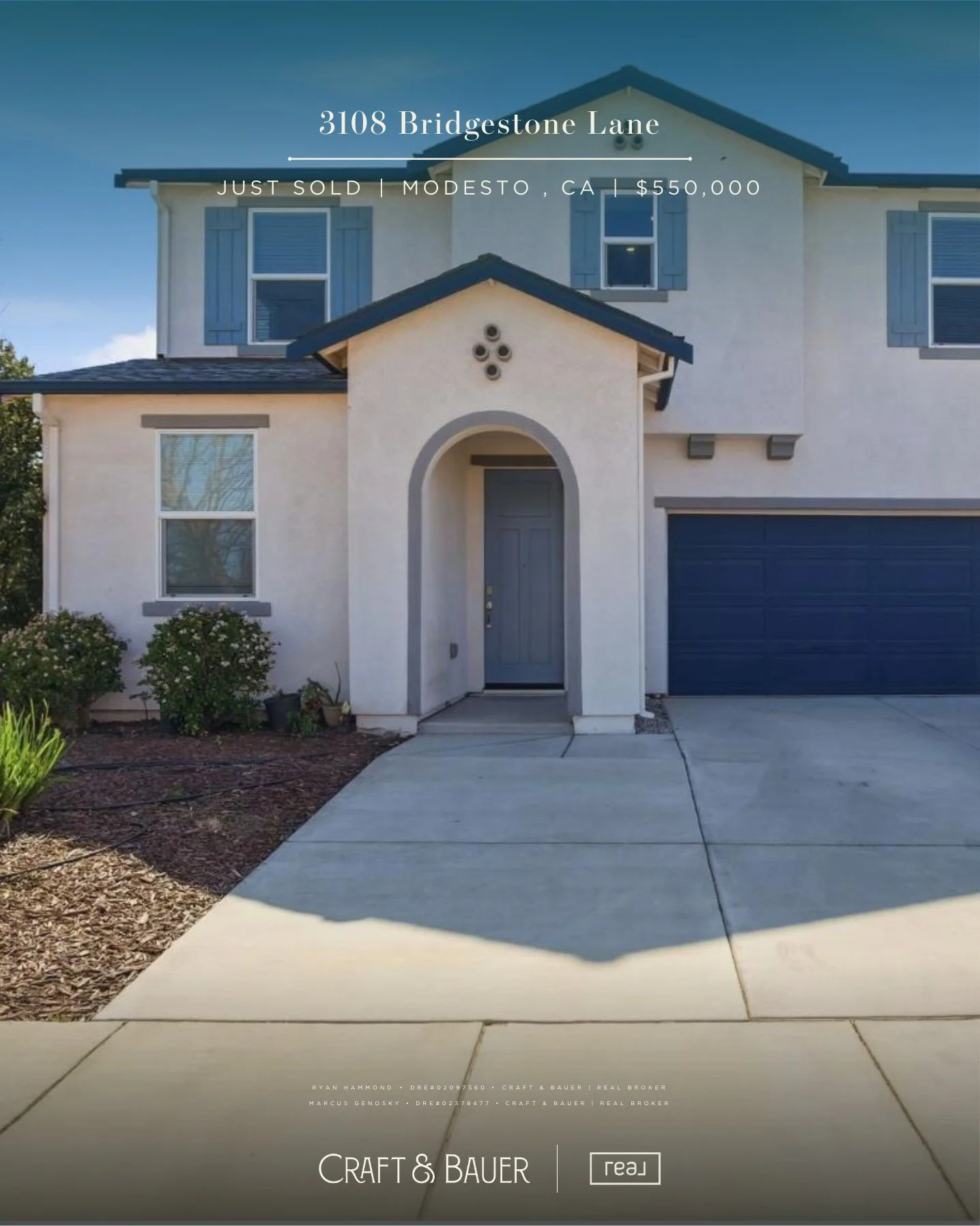 JUST SOLD 🎉 Congratulations to the new owners of this spacious 4-bedroom home in a prime Modesto location!⁠
⁠
🏡 3108 Bridgestone Lane⁠
📍 Modesto, CA⁠
💰 $550,000⁠
⁠
Spacious interiors, flexible living spaces, and easy outdoor living made this home