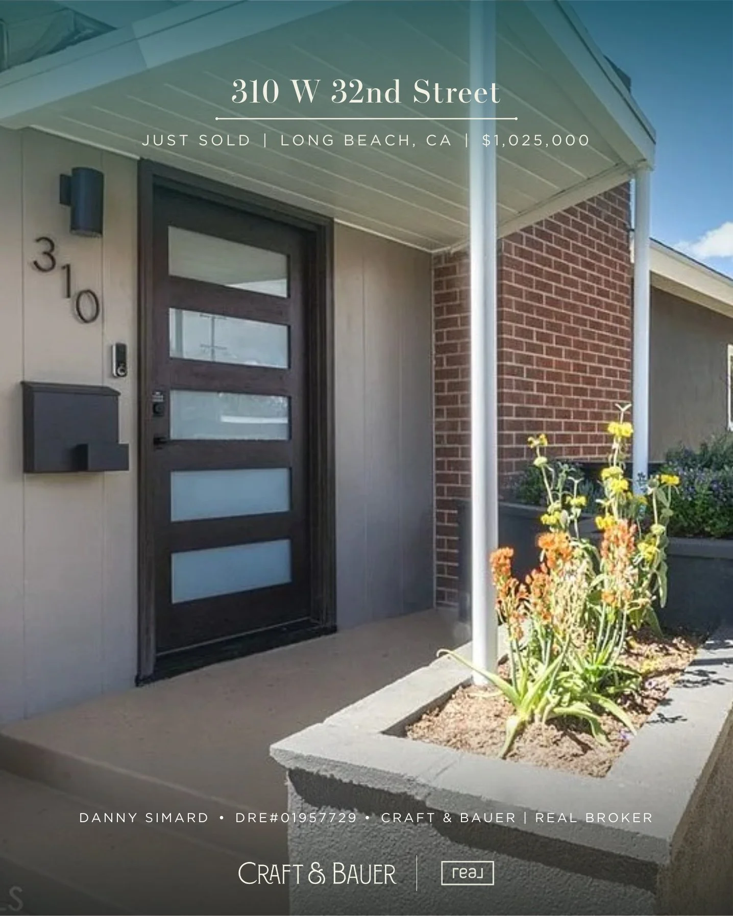JUST SOLD ✨️ Congratulations to the new owners of this beautifully updated mid-century home in Long Beach&rsquo;s Wrigley neighborhood.⁠
⁠
🏡 310 W 32nd Street⁠
📍 Long Beach, CA⁠
💰 $1,025,000⁠
⁠
Situated on a spacious corner lot, the property featu