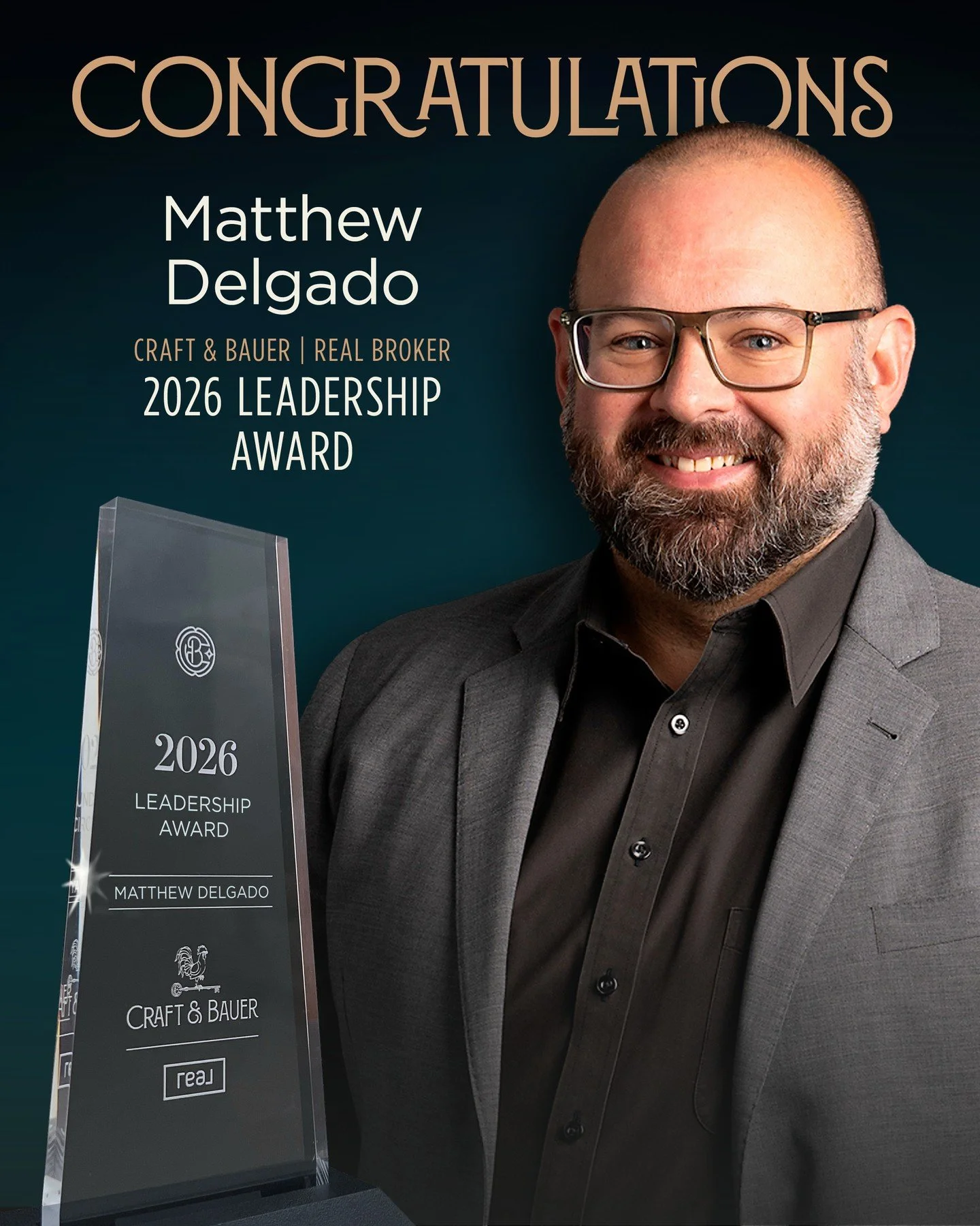 🌟 Congratulations to Matthew Delgado, our 2026 Leadership Award recipient!⁠
⁠
The Leadership Award recognizes individuals who demonstrate exemplary leadership within our team and consistently make an impact beyond their own production.⁠
⁠
Matthew ha