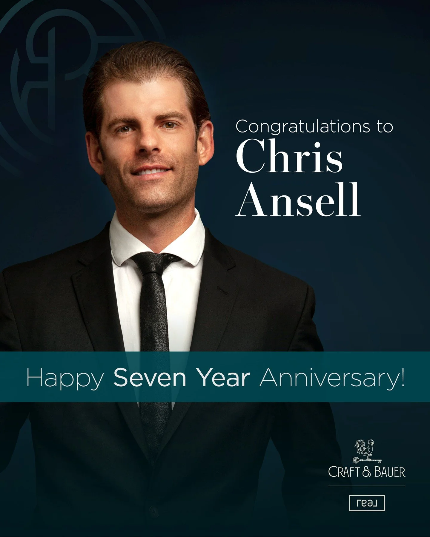 Happy 7-year Craft &amp; Bauerversary to our Estate Agent Chris Ansell!⁠
⁠
Chris specializes in the sale, leasing, and maintenance of residential and commercial properties. A licensed and insured real estate professional, he combines extensive indust