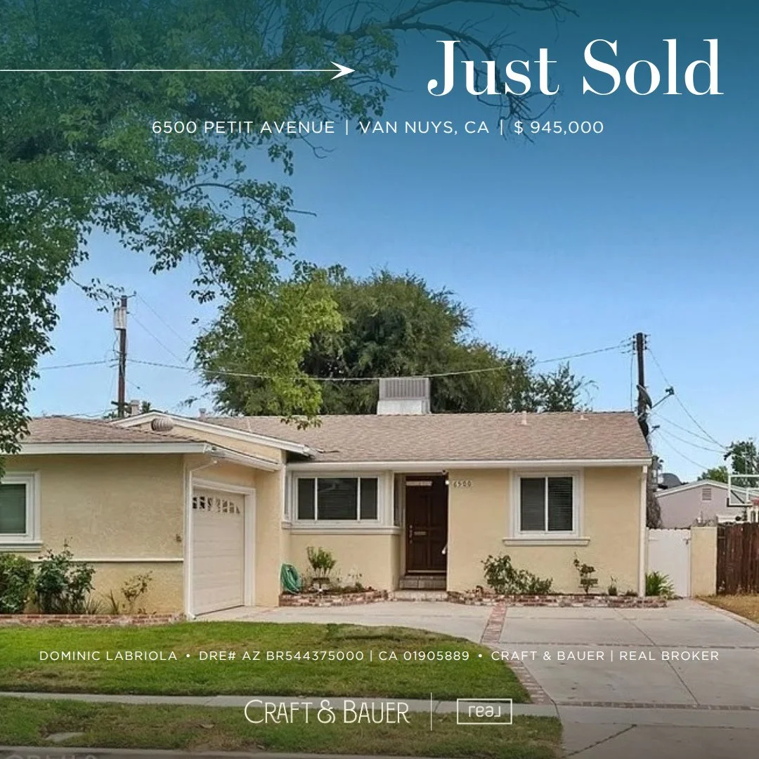 JUST SOLD ✨️ Congratulations to the new owners of this beautifully maintained 4-bedroom home in the heart of Lake Balboa!⁠
⁠
🏡 6500 Petit Avenue⁠
📍 Van Nuys, CA⁠
💰 $945,000⁠
⁠
Lovingly cared for by the same family for generations, this charming pr