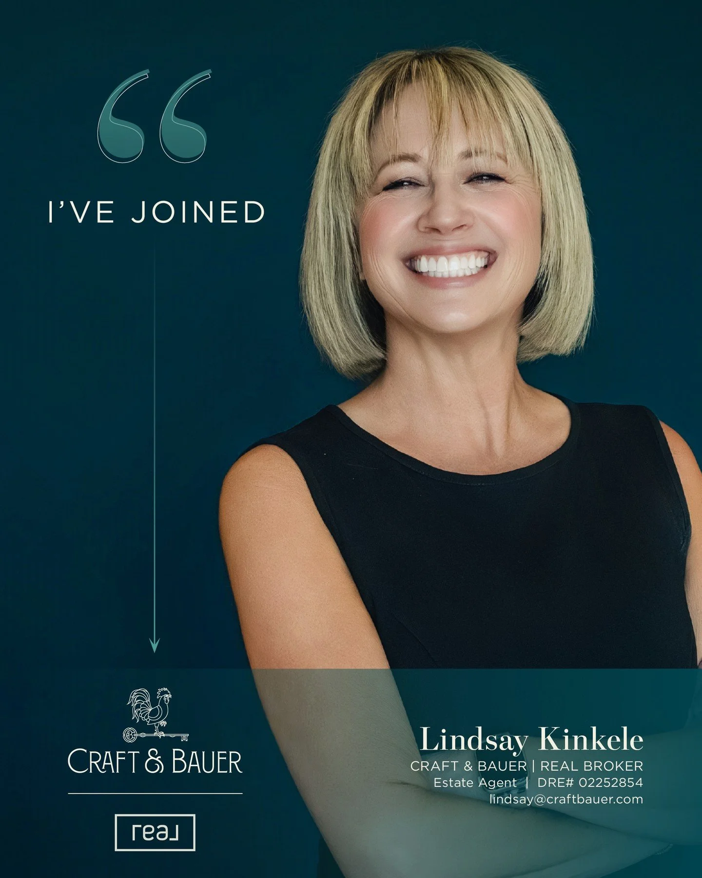 Please join us in welcoming Lindsay Kinkele to @craftbauer @realbrokerage as Estate Agent, and the latest member of our Coachella Valley region 🎉⁠
⁠
She moved to the Coachella Valley in 2013 and has spent the years since playing tourist in her own b