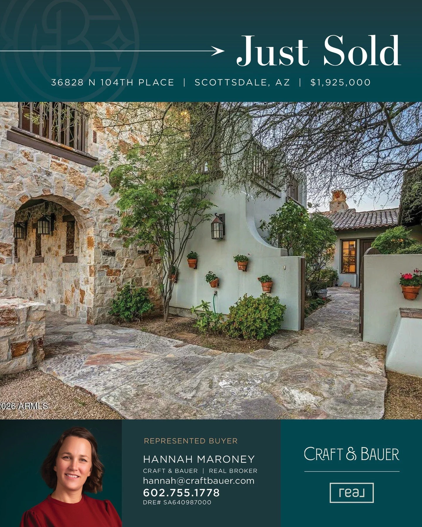 JUST SOLD 🌵 Positioned at the very heart of Mirabel, this exceptionally rare golf course frontage El Corazon golf villa offers one of the community's most coveted settings!⁠
⁠
🏡 36828 N 104th Place⁠
📍 Scottsdale, AZ⁠
💰 $1,925,000⁠
⁠
Designed for 