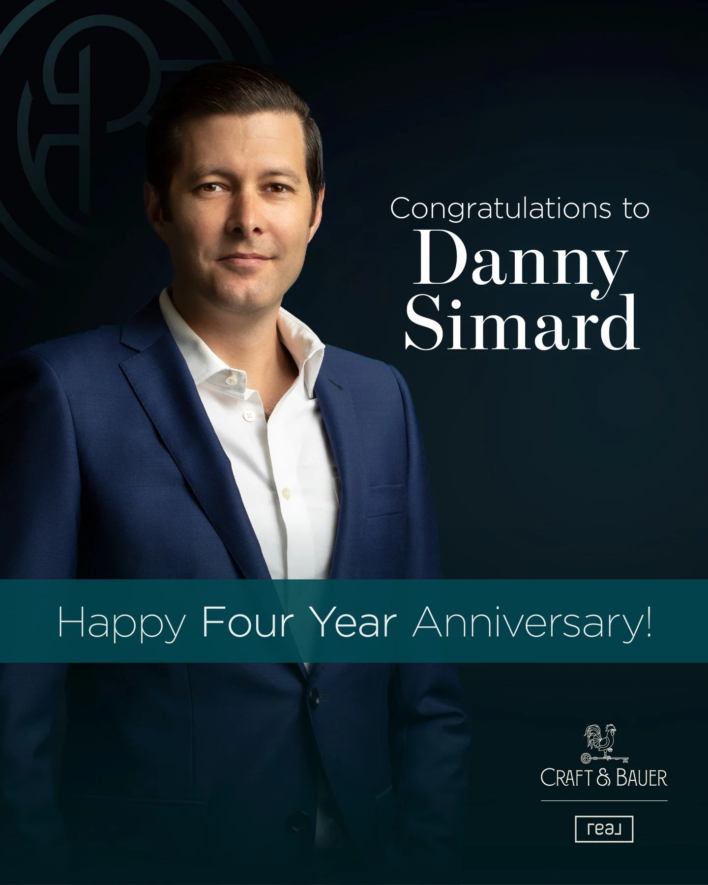 Happy 4-year Craft &amp; Bauerversary to our Broker Associate Danny Simard! ⁠
⁠
Since joining Craft &amp; Bauer, Danny has been an invaluable part of our team, serving clients throughout the Greater Los Angeles and San Diego metro areas with integrit