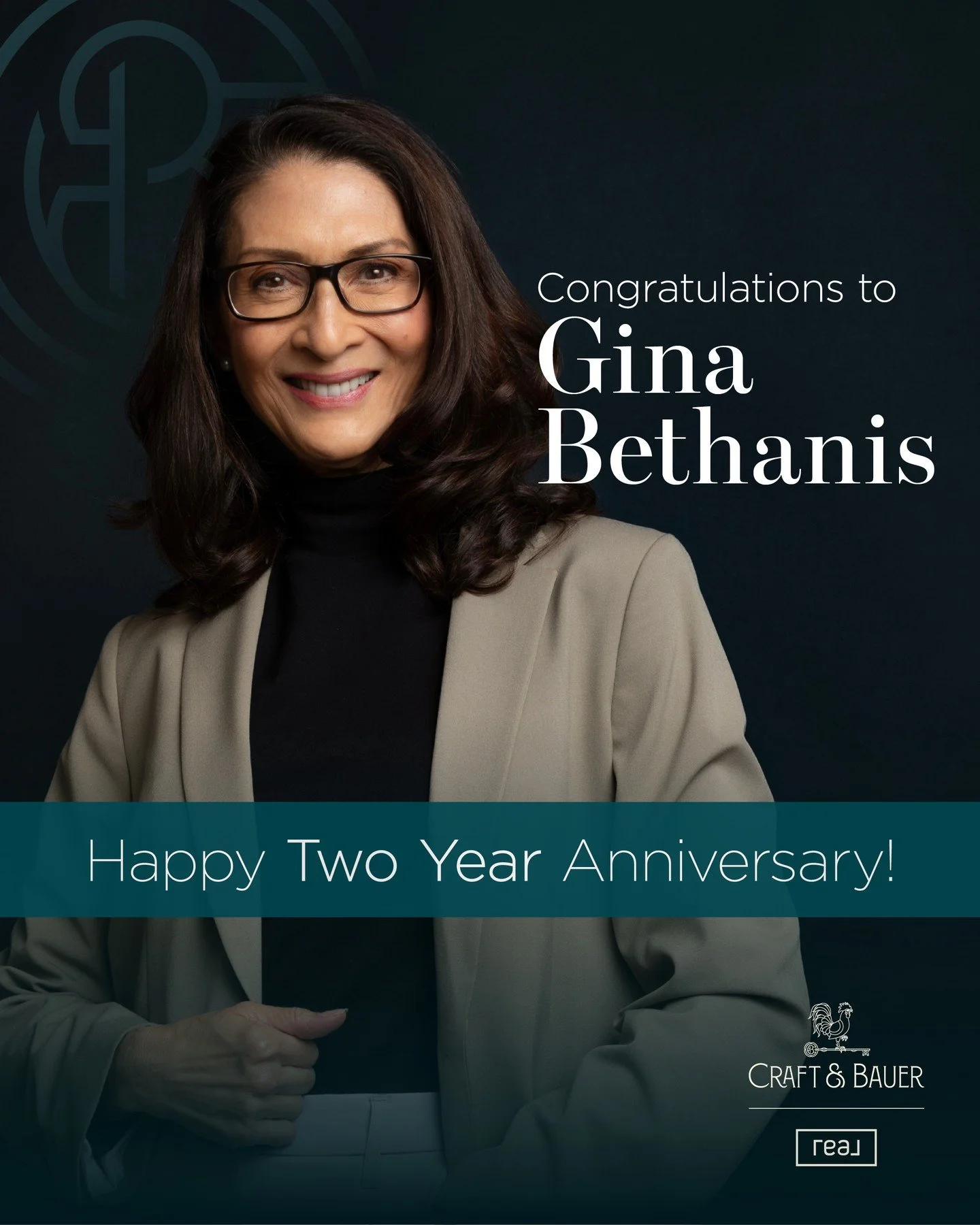 Happy 2-year Craft &amp; Bauerversary to our Estate Agent Gina Bethanis!⁠
⁠
With a degree in economics and more than 25 years of experience in corporate media across the Philippines and Australia, Gina brings a wealth of knowledge, professionalism, a