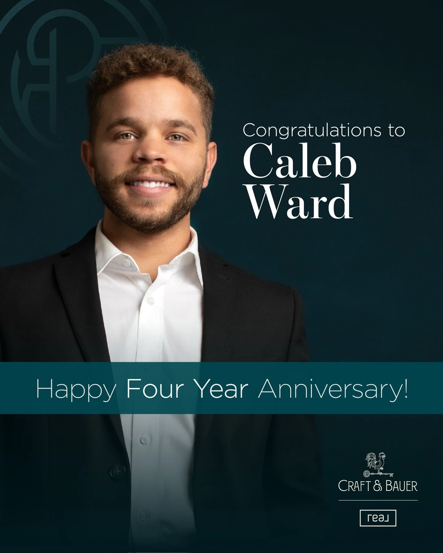 Happy 4-year Craft &amp; Bauerversary to our Estate Agent Caleb Ward! ⁠
⁠
Caleb has brought transparency, honesty, and integrity to everything he does. He understands that one of the most important things a client can have is a real estate profession