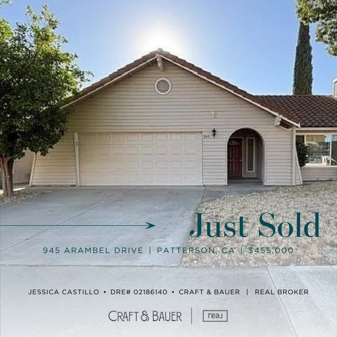 JUST SOLD ✨️ Congratulations to the new owners of this beautiful 3-bedroom home!⁠
⁠
🏡 945 Arambel Drive⁠
📍 Patterson, CA⁠
💰 $455,000⁠
⁠
The low-maintenance outdoor space offers plenty of room for entertaining, gardening, or dining beneath the sun,