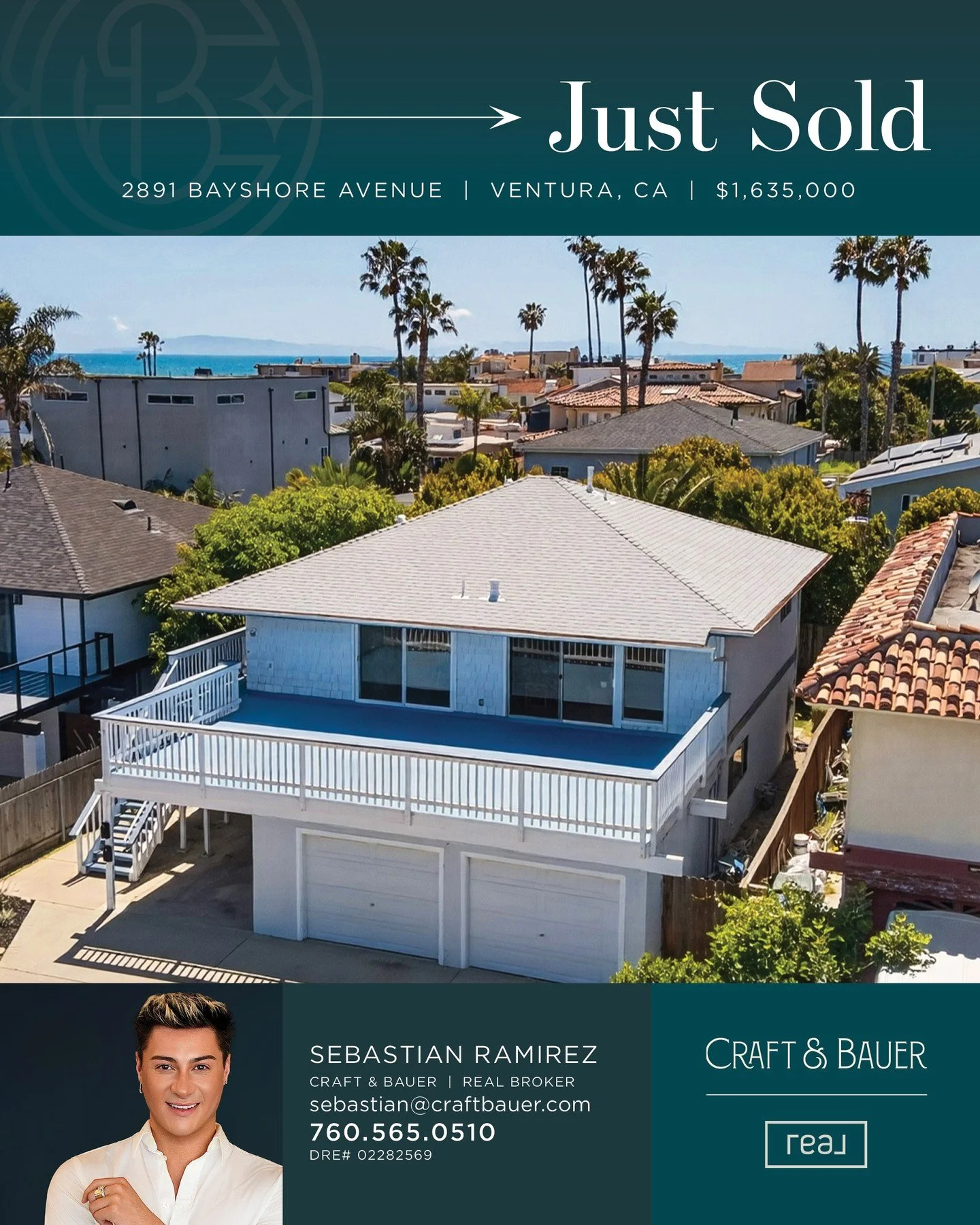 JUST SOLD 🏖️ Congratulations to the new owners of this fantastic coastal duplex in Ventura&rsquo;s sought-after Pierpont Bay neighborhood!⁠
⁠
🏡 2891 Bayshore Avenue⁠
📍 Ventura, CA⁠
💰 $1,635,000⁠
⁠
Just minutes from the sand, Marina Park, Ventura 