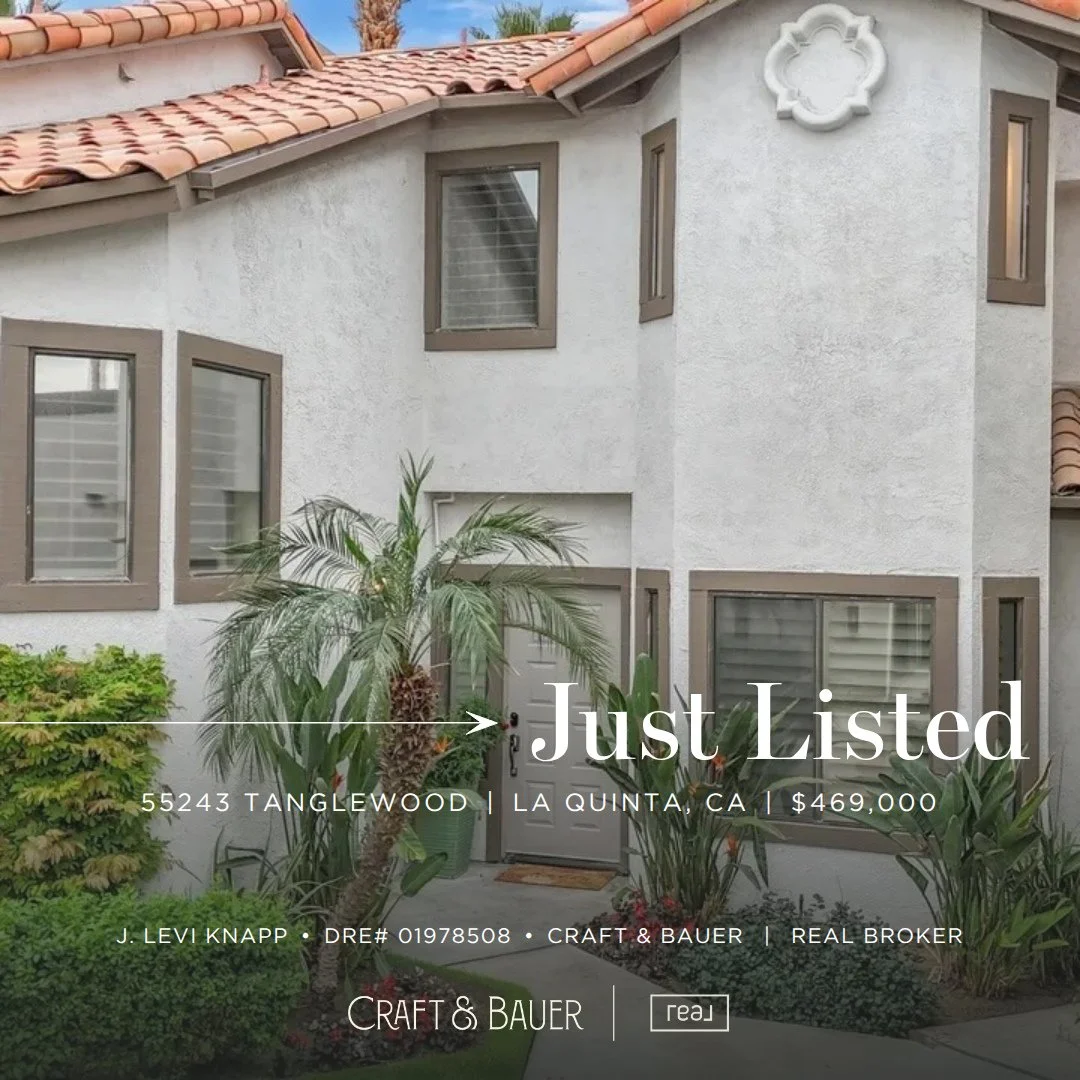 JUST LISTED 👉 Welcome to effortless desert living in the highly sought-after PGA West Palmer Private community in La Quinta. ⁠
⁠
🏡 55243 Tanglewood⁠
📍 La Quinta, CA⁠
💰 $469,000⁠
⁠
Move-in ready and turnkey furnished, this Tanglewood condo is the 